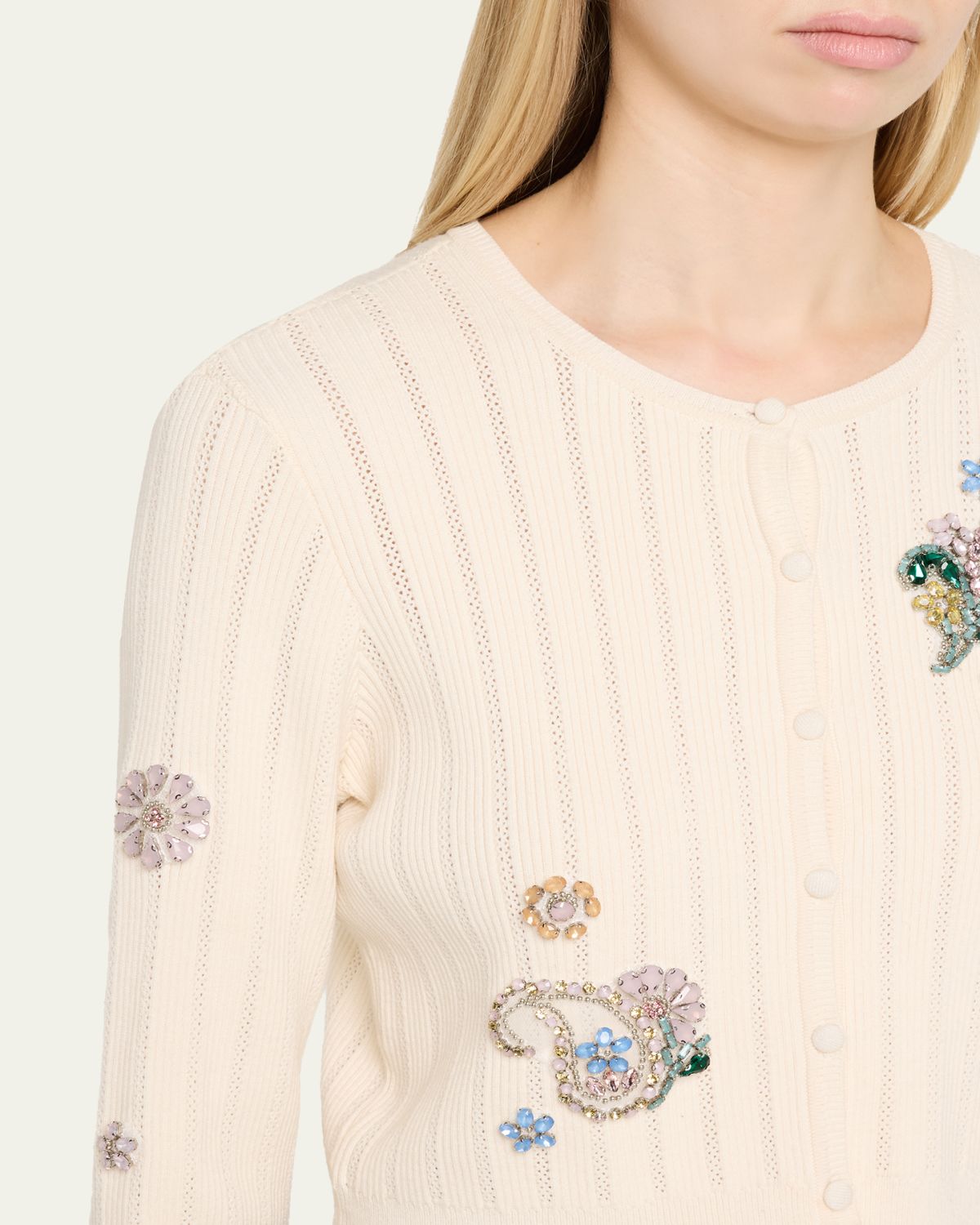 Cinq a Sept Allison Embellished Cardigan | Thumbnail 5 Cinq a Sept Allison Embellished Cardigan | Thumbnail 5