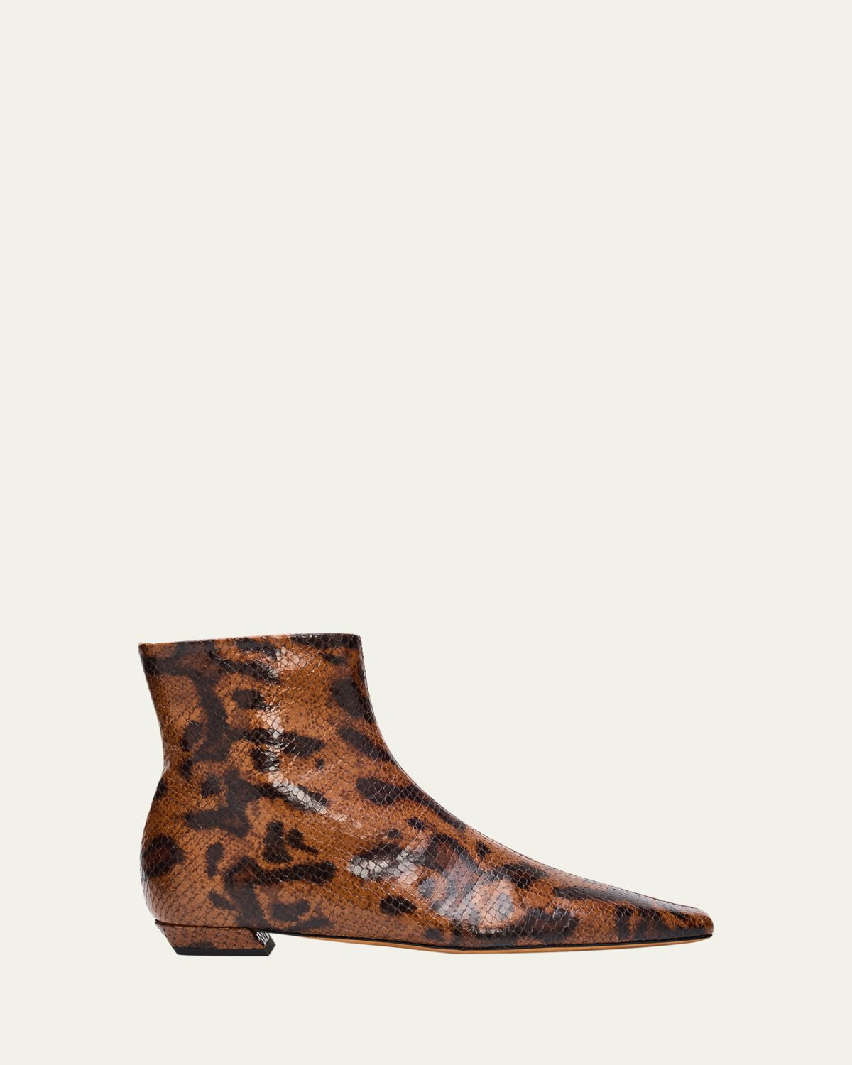 Proenza Schouler Trap Snake-Embossed Leather Ankle Boots | Thumbnail 4 Proenza Schouler Trap Snake-Embossed Leather Ankle Boots | Thumbnail 4