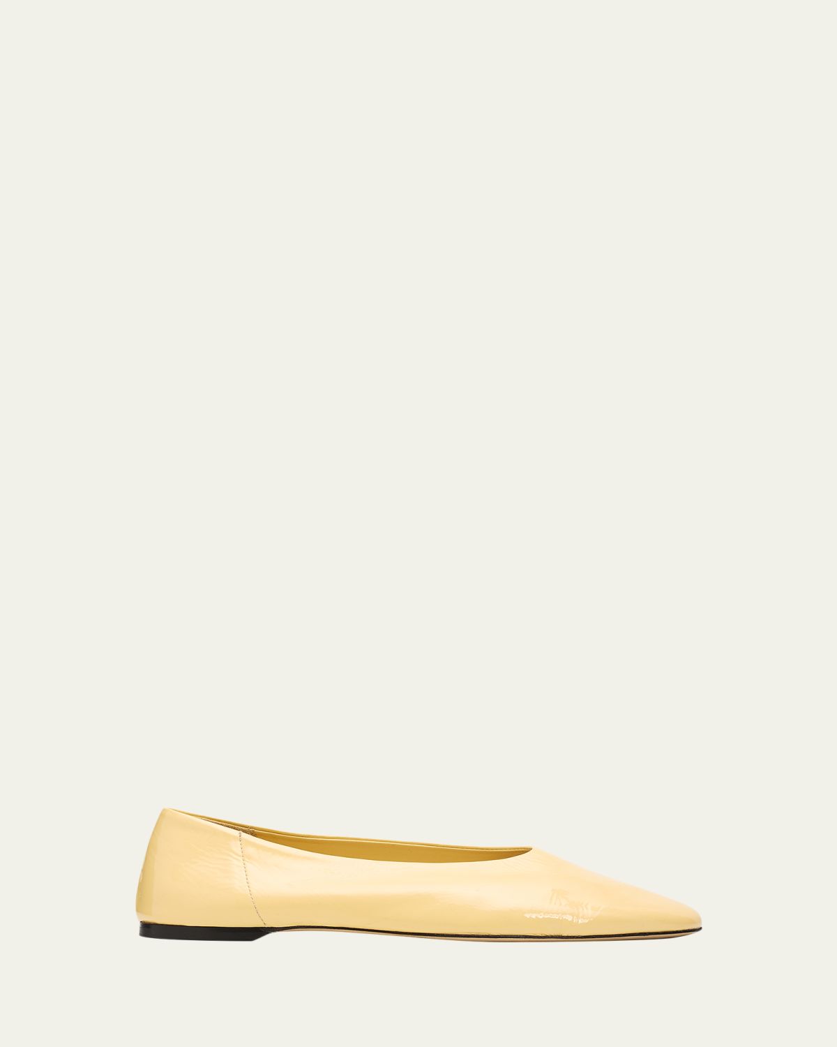 Toteme Naplack Leather Ballerina Flats | Thumbnail 3