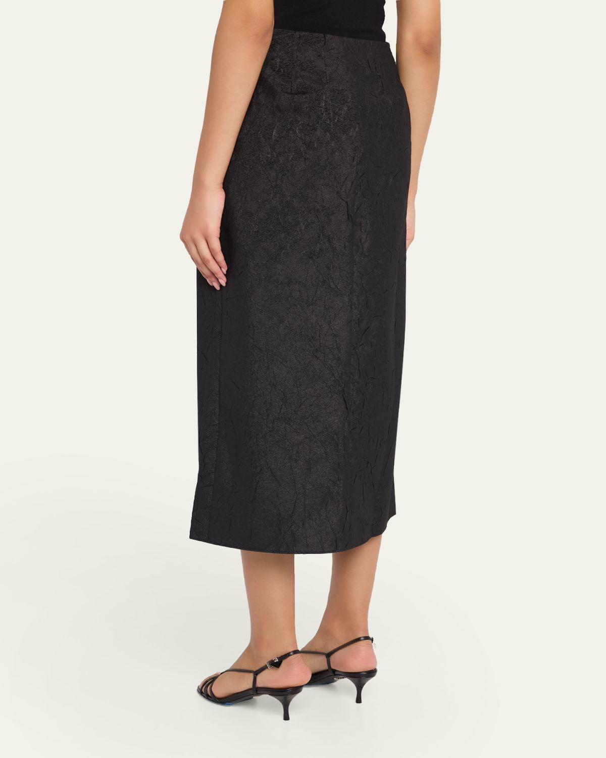 Ulla Johnson Ellis Taffeta Midi Skirt | Thumbnail 3 Ulla Johnson Ellis Taffeta Midi Skirt | Thumbnail 3