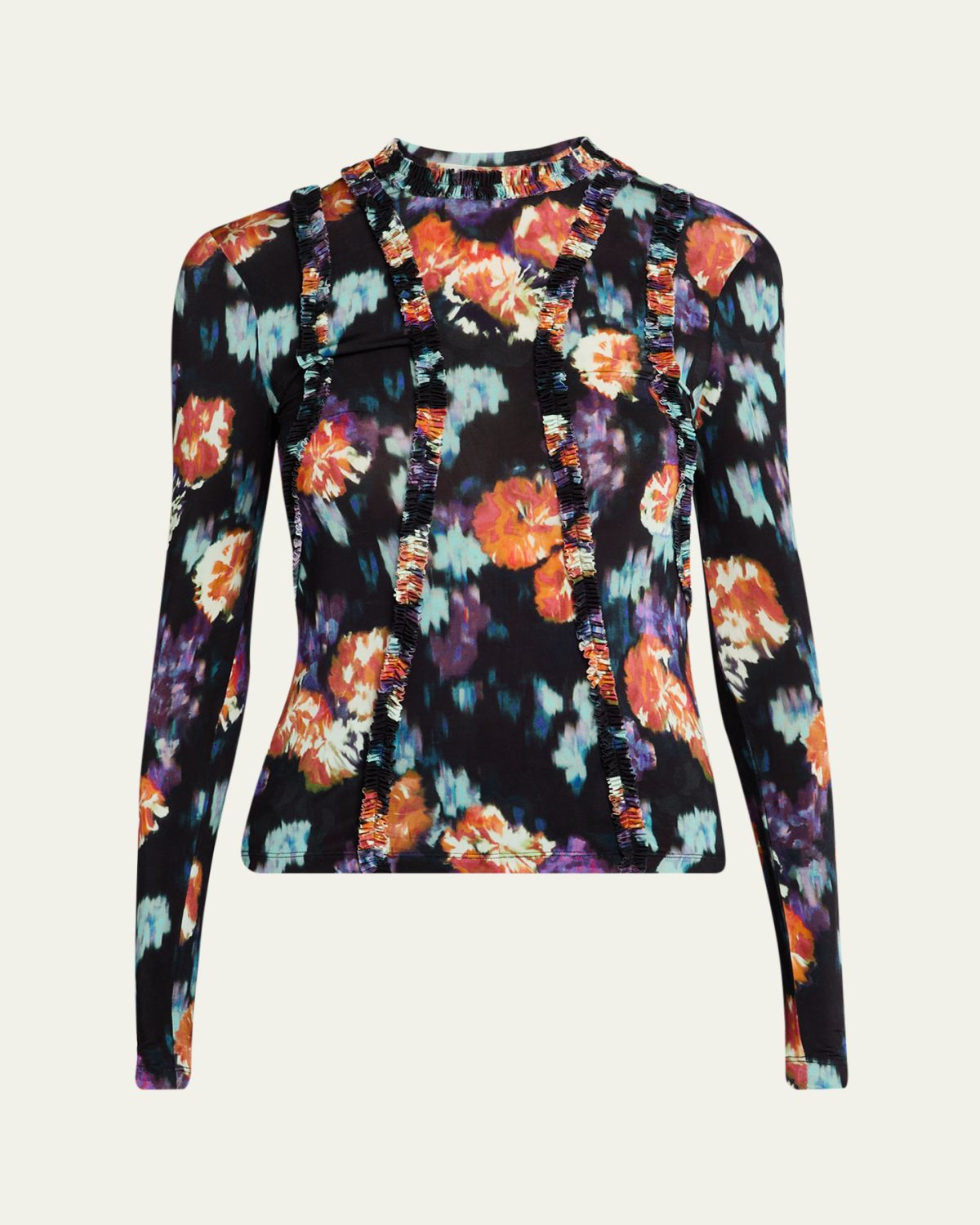 Ulla Johnson Clover Long-Sleeve Jersey Top | Thumbnail 5
