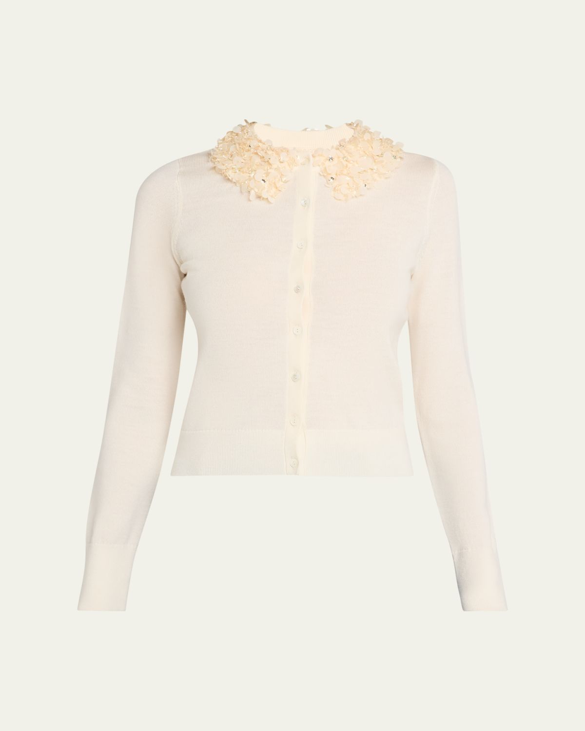 Ulla Johnson Anna Embellished Merino Cardigan | Thumbnail 5