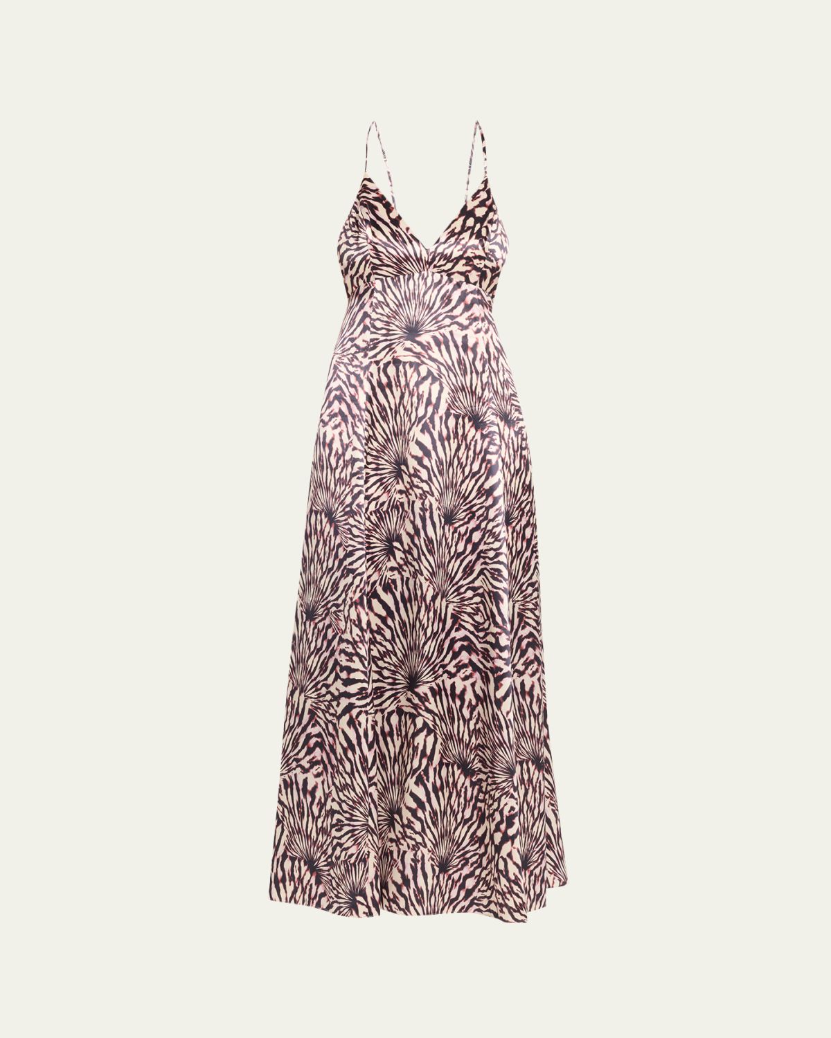 Ulla Johnson Oriana Sleeveless Open-Back Satin Dress | Thumbnail 5
