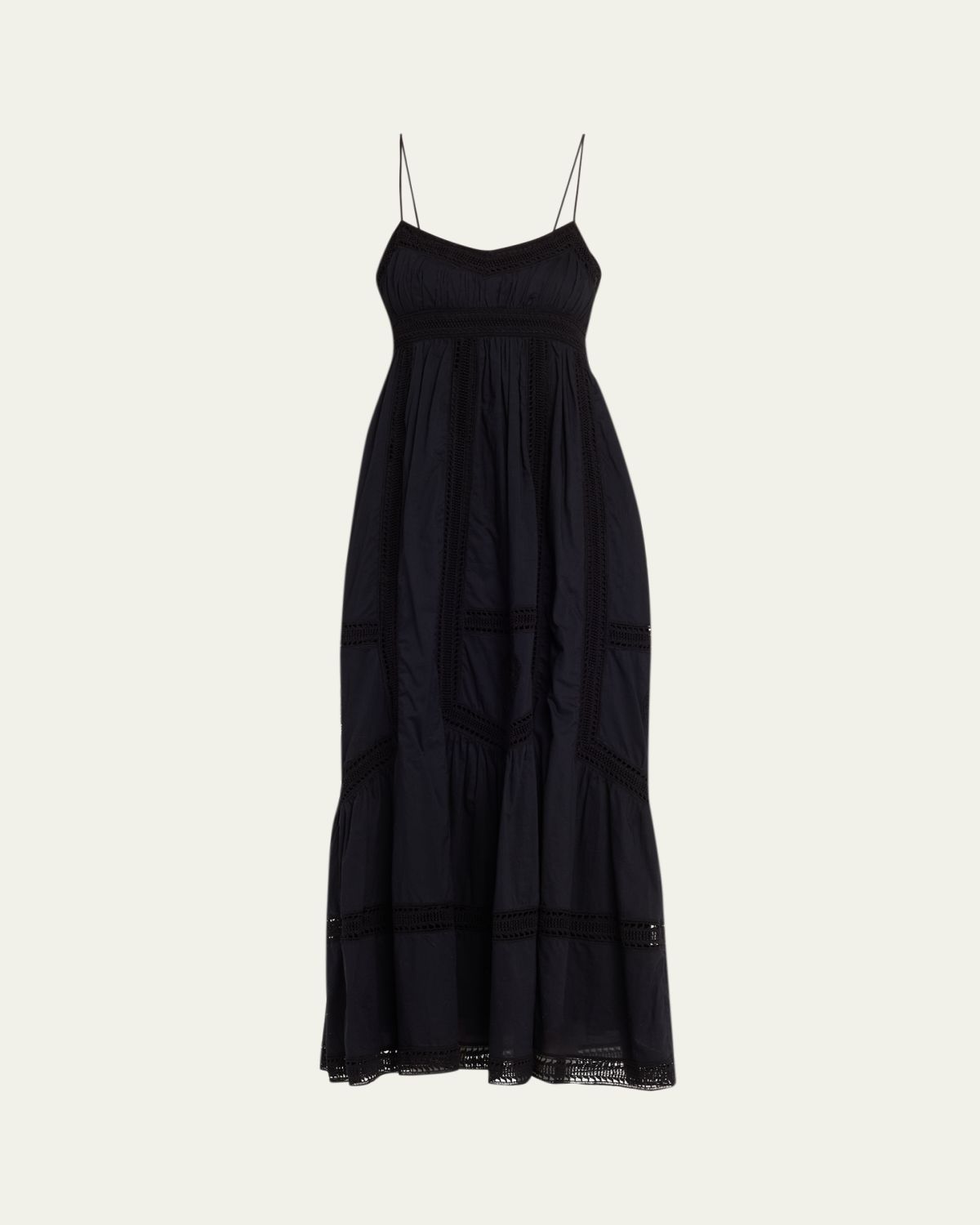 Ulla Johnson Romilly Embroidered Cotton Maxi Dress