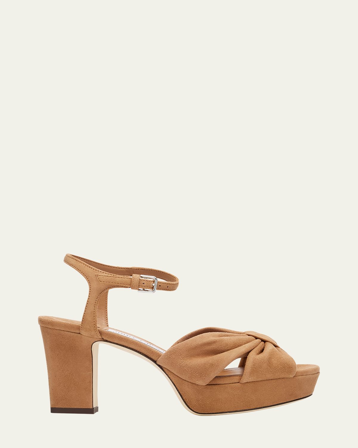 Jimmy Choo Heloise 80mm Suede Platform Sandals | Thumbnail 6 Jimmy Choo Heloise 80mm Suede Platform Sandals | Thumbnail 6