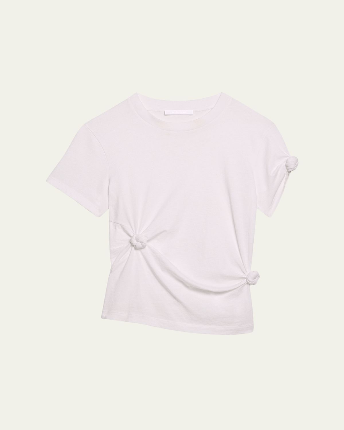 Helmut Lang Asymmetric Knotted Baby Tee | Thumbnail 6