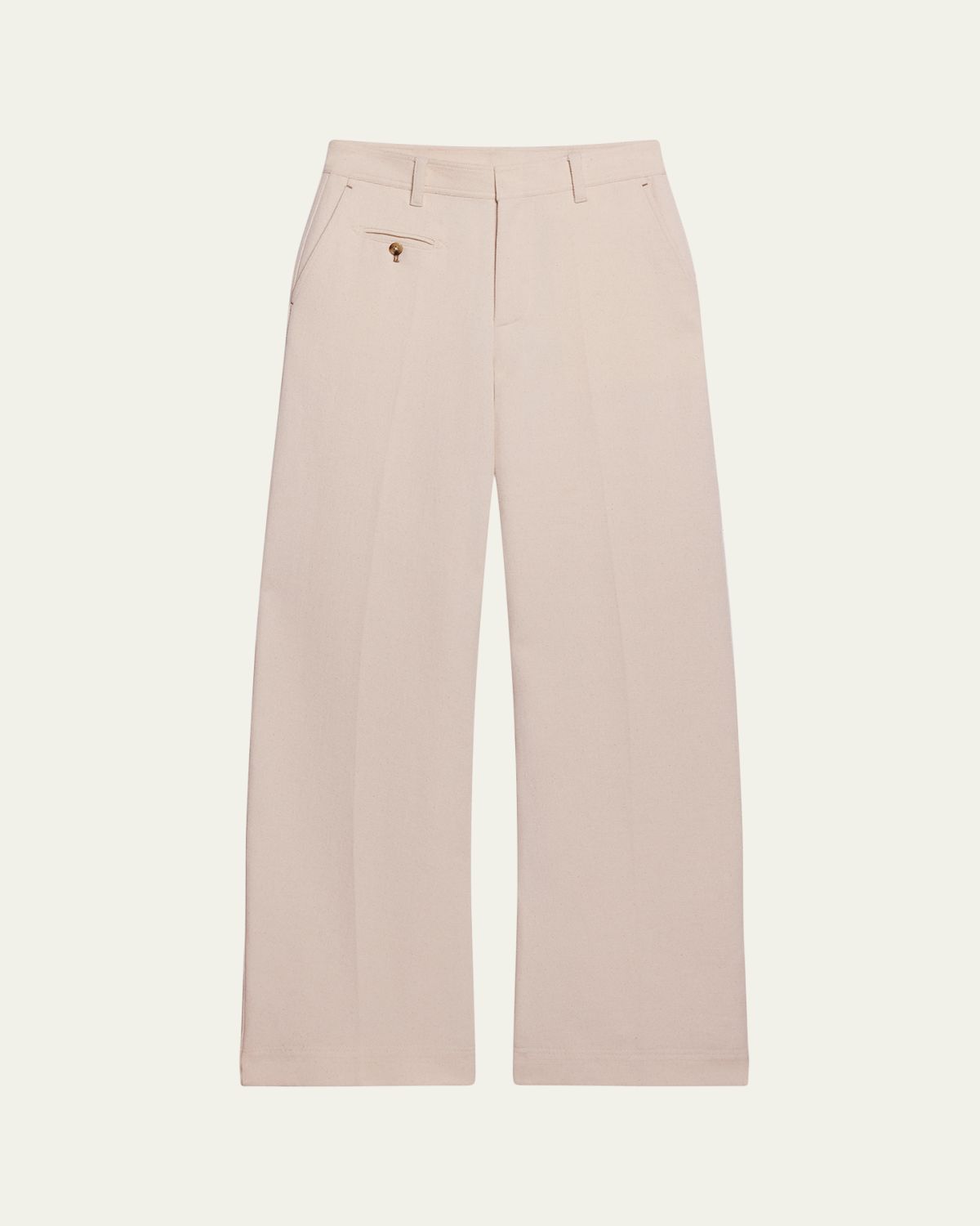 Helmut Lang Wide-Leg Cotton Sailor Trousers | Thumbnail 6 Helmut Lang Wide-Leg Cotton Sailor Trousers | Thumbnail 6