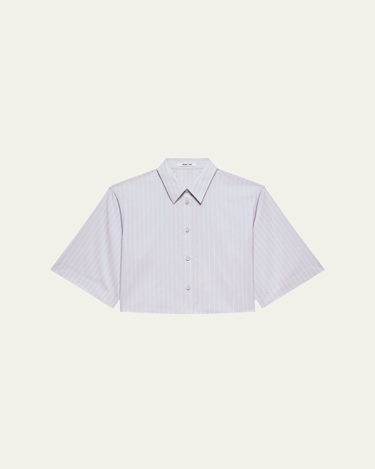 Helmut Lang Cropped Trench Shirt | Thumbnail 6