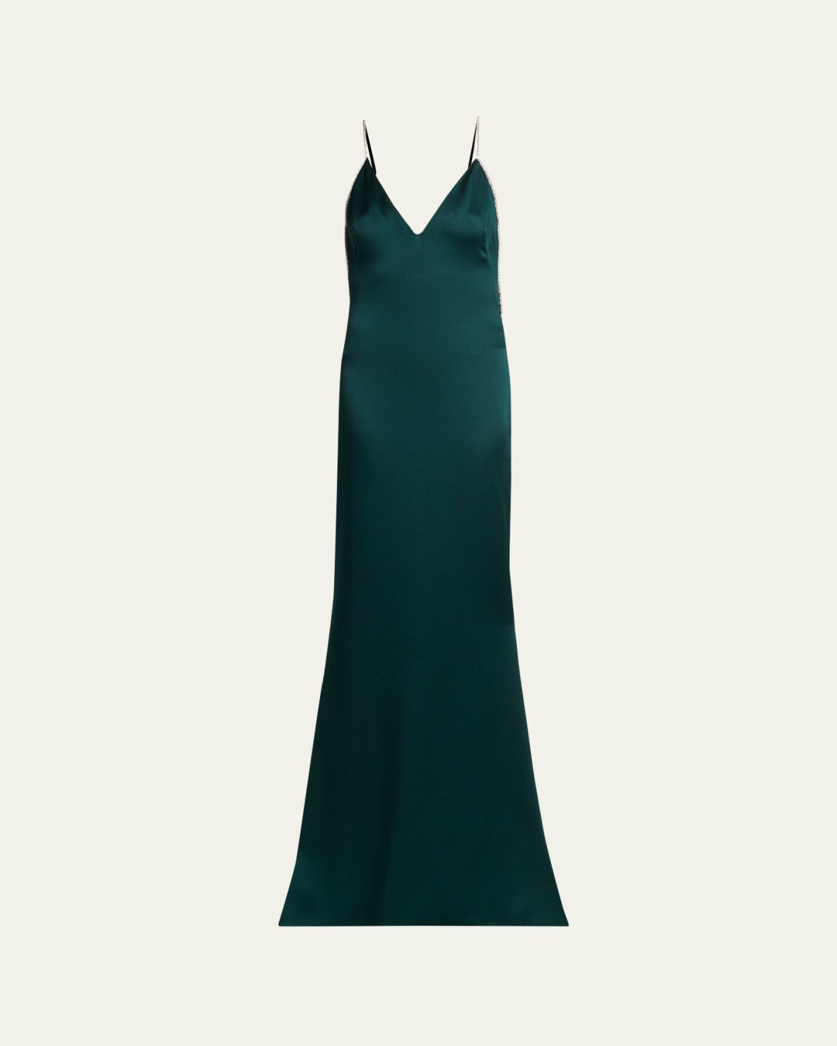 TOM FORD Crystal-Trim Backless Satin Mermaid Gown | Thumbnail 6 TOM FORD Crystal-Trim Backless Satin Mermaid Gown | Thumbnail 6
