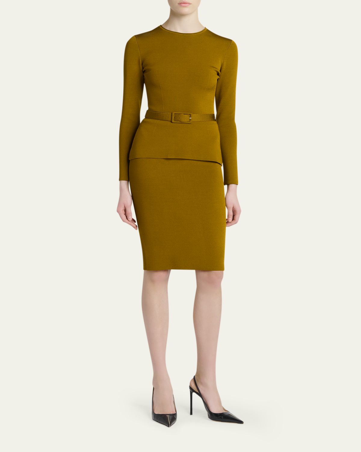 TOM FORD Knit Knee-Length Pencil Skirt | Thumbnail 2 TOM FORD Knit Knee-Length Pencil Skirt | Thumbnail 2