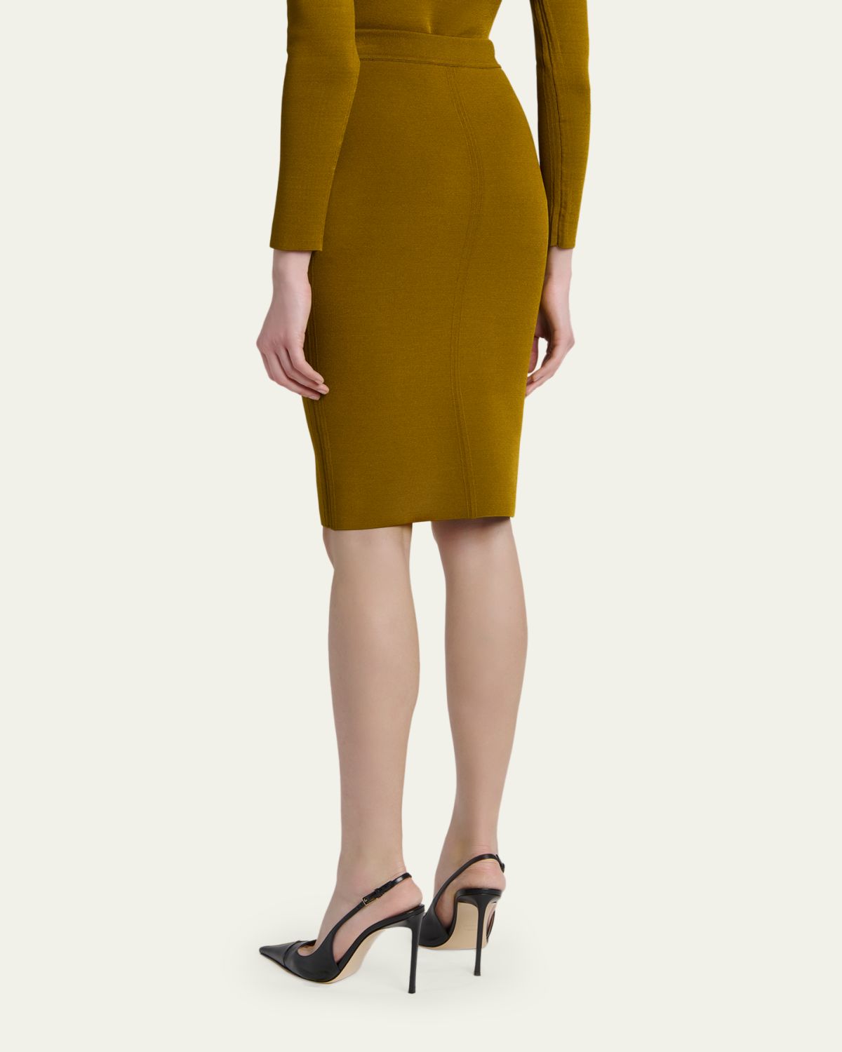 TOM FORD Knit Knee-Length Pencil Skirt | Thumbnail 3 TOM FORD Knit Knee-Length Pencil Skirt | Thumbnail 3