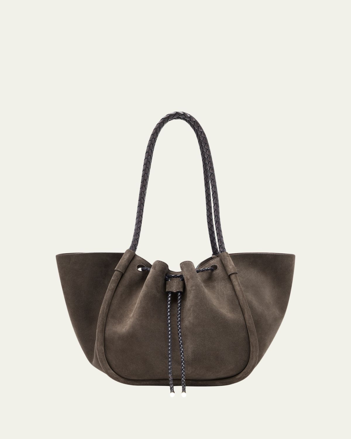 Proenza Schouler Large Ruched Suede Tote Bag | Thumbnail 10 Proenza Schouler Large Ruched Suede Tote Bag | Thumbnail 10