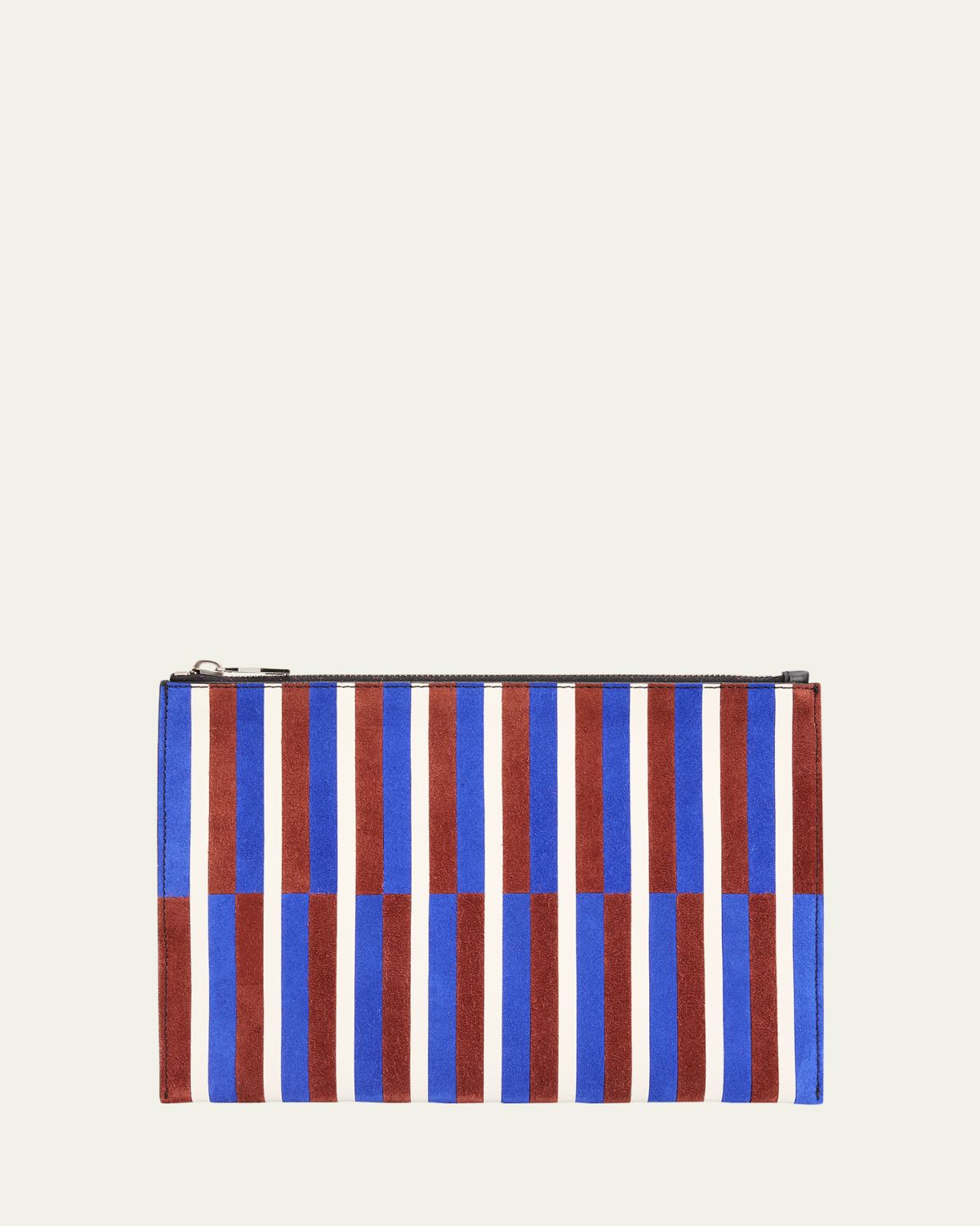 Proenza Schouler Striped Suede and Leather Pouch Bag | Thumbnail 6 Proenza Schouler Striped Suede and Leather Pouch Bag | Thumbnail 6