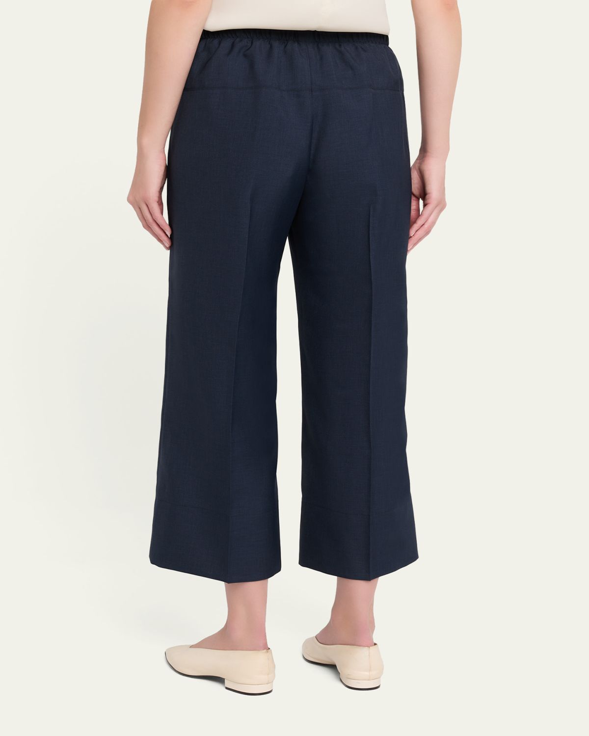 Theory Cropped Wide-Leg Pants | Thumbnail 3 Theory Cropped Wide-Leg Pants | Thumbnail 3