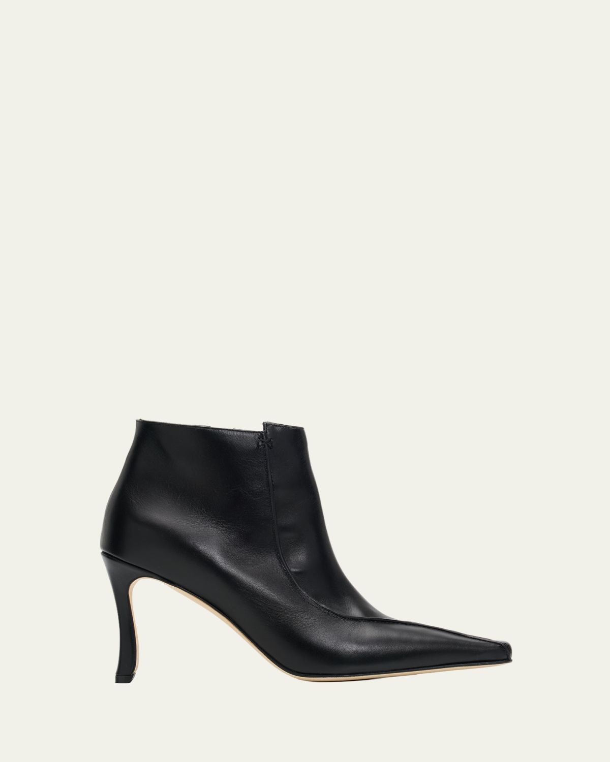 Manolo Blahnik 90mm Milleta Leather Ankle Boots | Thumbnail 4 Manolo Blahnik 90mm Milleta Leather Ankle Boots | Thumbnail 4