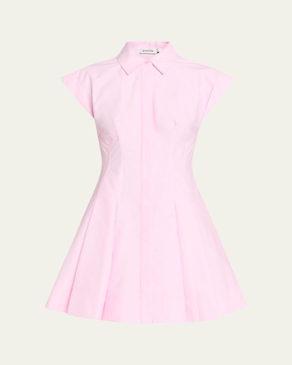 SIMKHAI Clemmie Cotton Shirtdress | Thumbnail 6