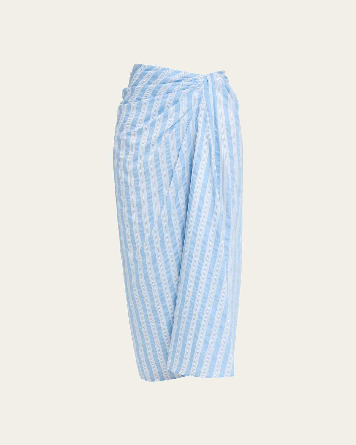 SIMKHAI Liorra Draped Midi Skirt