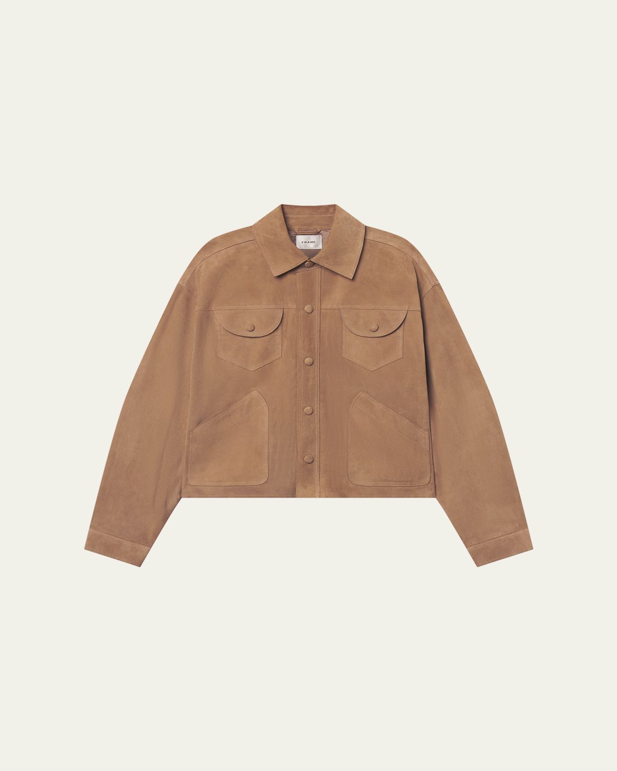 FRAME The Suede Utility Jacket | Thumbnail 6