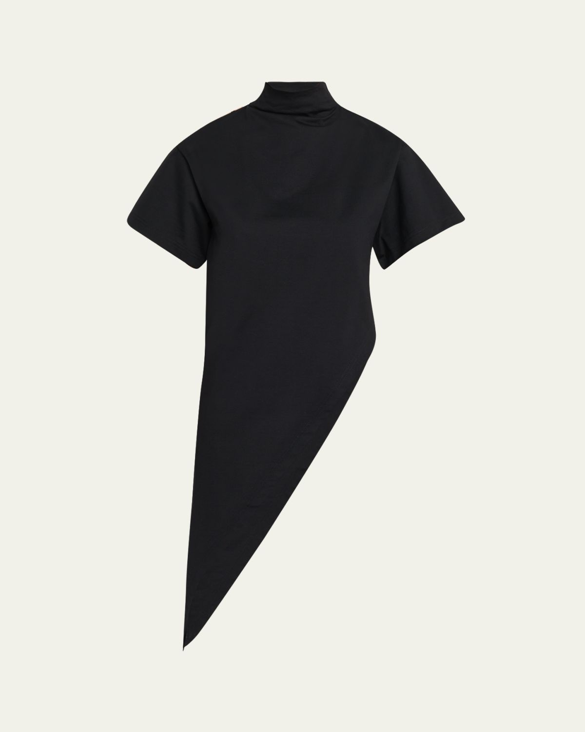 ALAÏA Short-Sleeve Asymmetric Triangle T-Shirt | Thumbnail 11