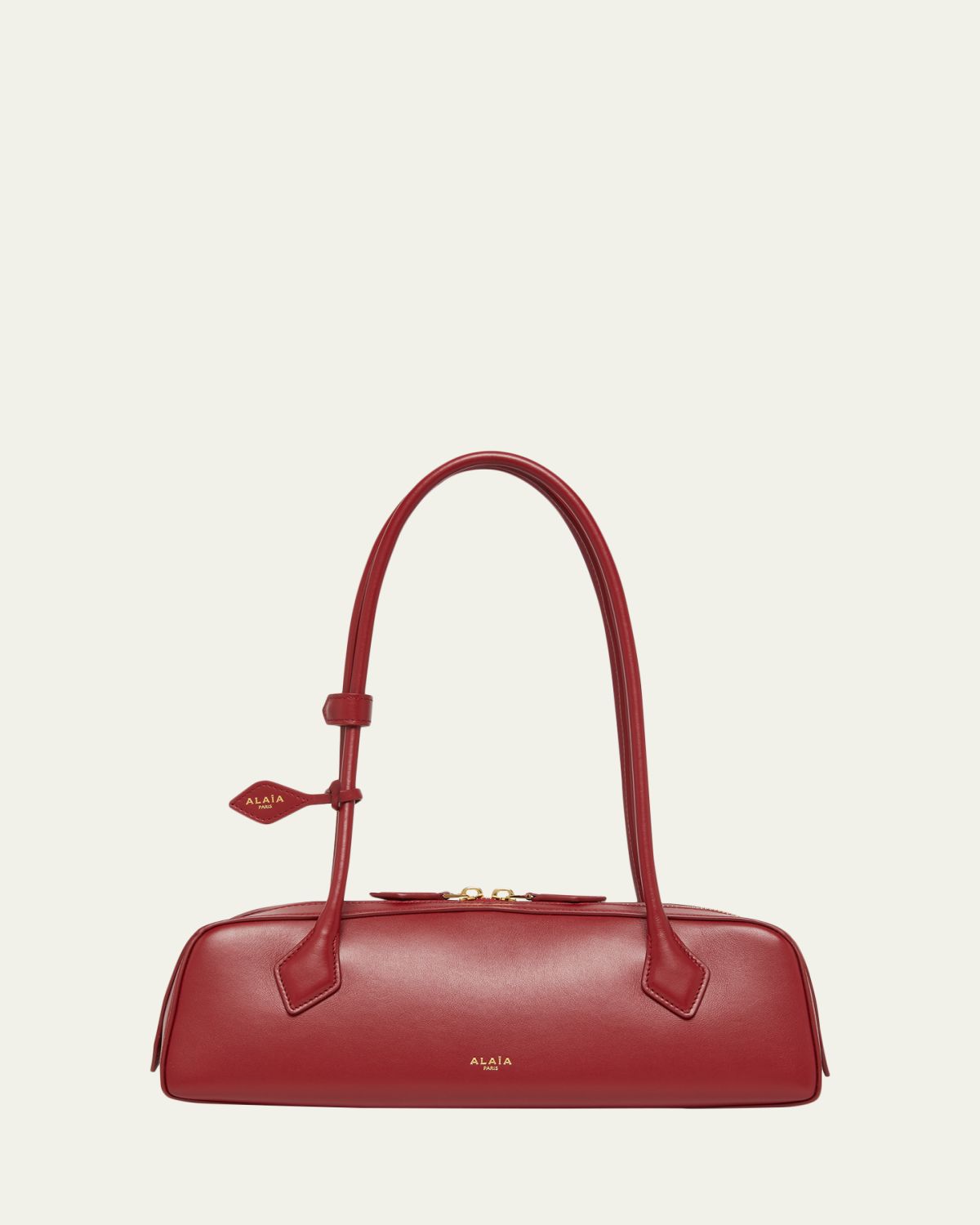 ALAÏA Le Teckel Medium Shoulder Bag in Leather | Thumbnail 6 ALAÏA Le Teckel Medium Shoulder Bag in Leather | Thumbnail 6