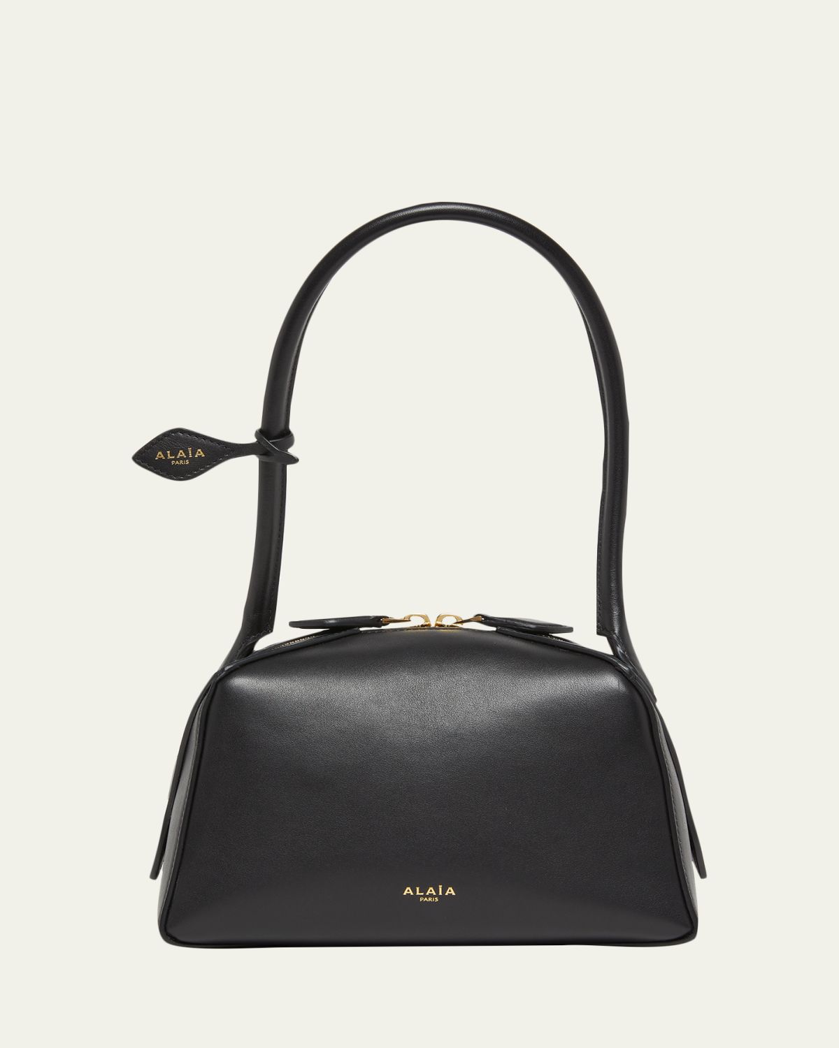 ALAÏA Le Bouledogue Dome Leather Shoulder Bag | Thumbnail 6 ALAÏA Le Bouledogue Dome Leather Shoulder Bag | Thumbnail 6
