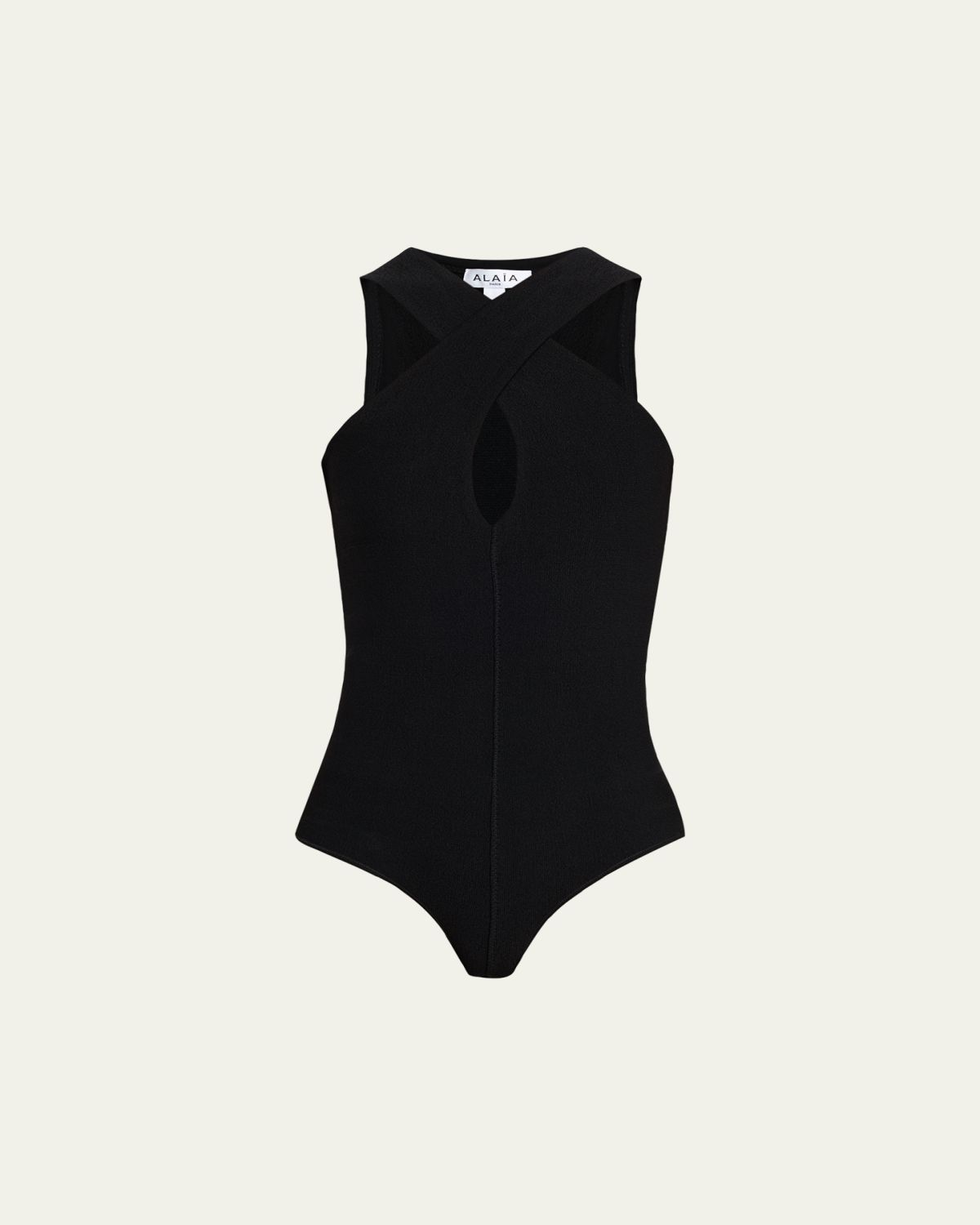 ALAÏA Compact Crossover Bodysuit | Thumbnail 6 ALAÏA Compact Crossover Bodysuit | Thumbnail 6