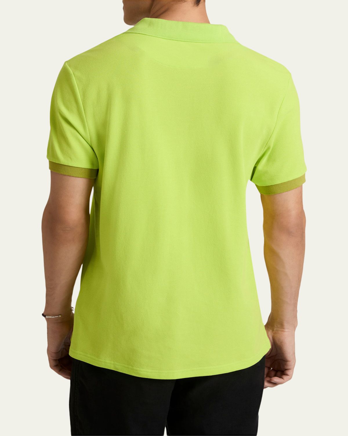 Vilebrequin Men's Organic Cotton Pique Contrast-Trim Polo Shirt | Thumbnail 2 Vilebrequin Men's Organic Cotton Pique Contrast-Trim Polo Shirt | Thumbnail 2