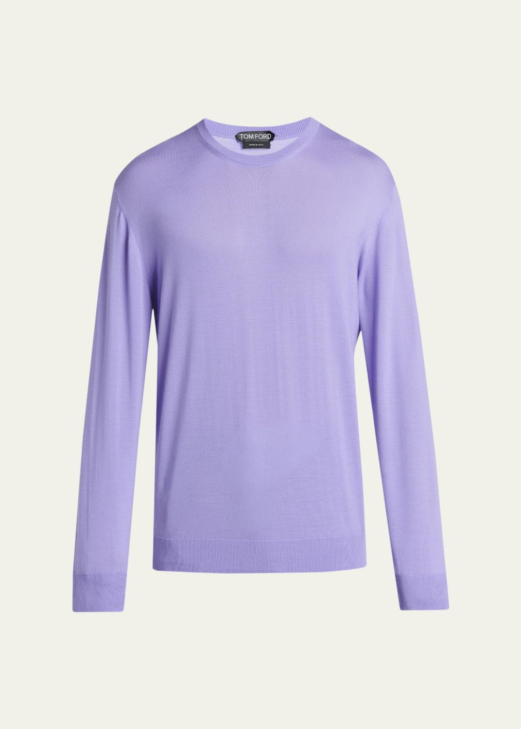 Tom Ford Men's Fine Merino Wool Crewneck Sweater