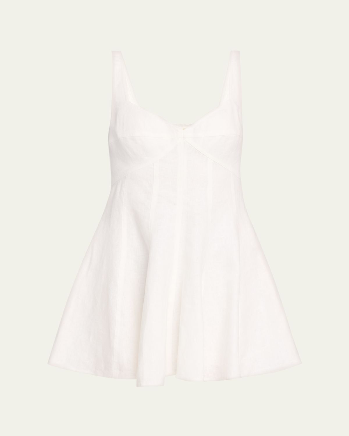 LoveShackFancy Nabi Linen Mini Dress