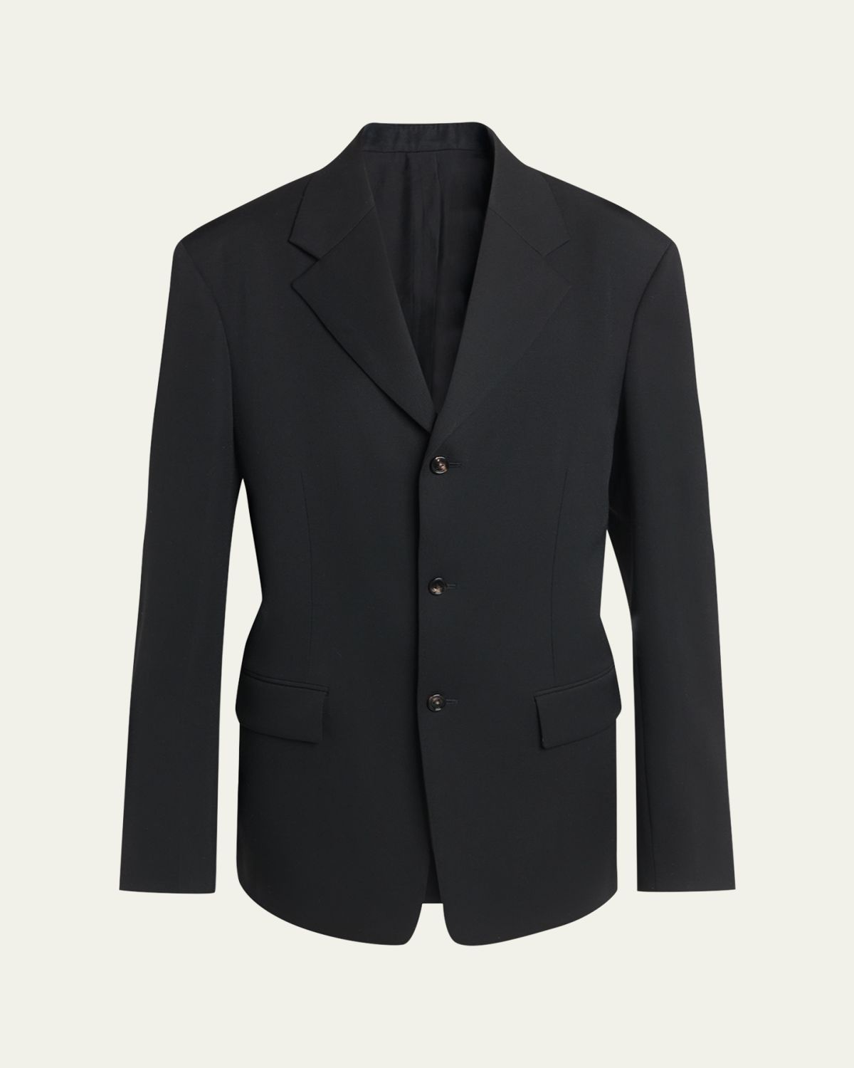 Bottega Veneta Oversized Single-Breasted Wool Blazer | Thumbnail 6 Bottega Veneta Oversized Single-Breasted Wool Blazer | Thumbnail 6