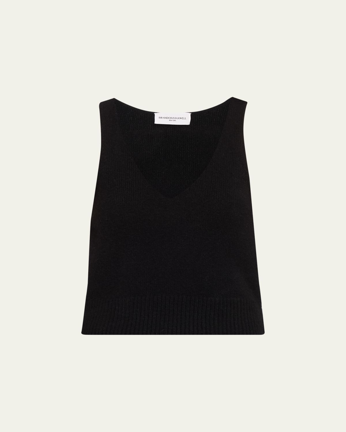 Brandon Maxwell Reese V-Neck Tank Top | Thumbnail 5 Brandon Maxwell Reese V-Neck Tank Top | Thumbnail 5