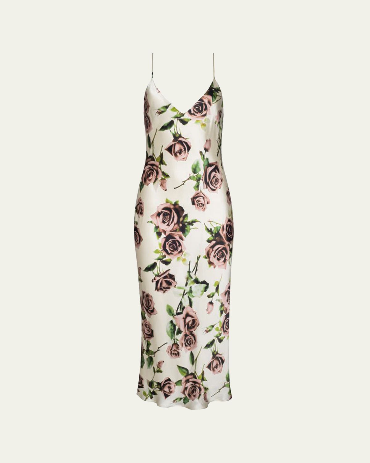 L'Agence Seridie Silk Floral Slip Dress | Thumbnail 5 L'Agence Seridie Silk Floral Slip Dress | Thumbnail 5