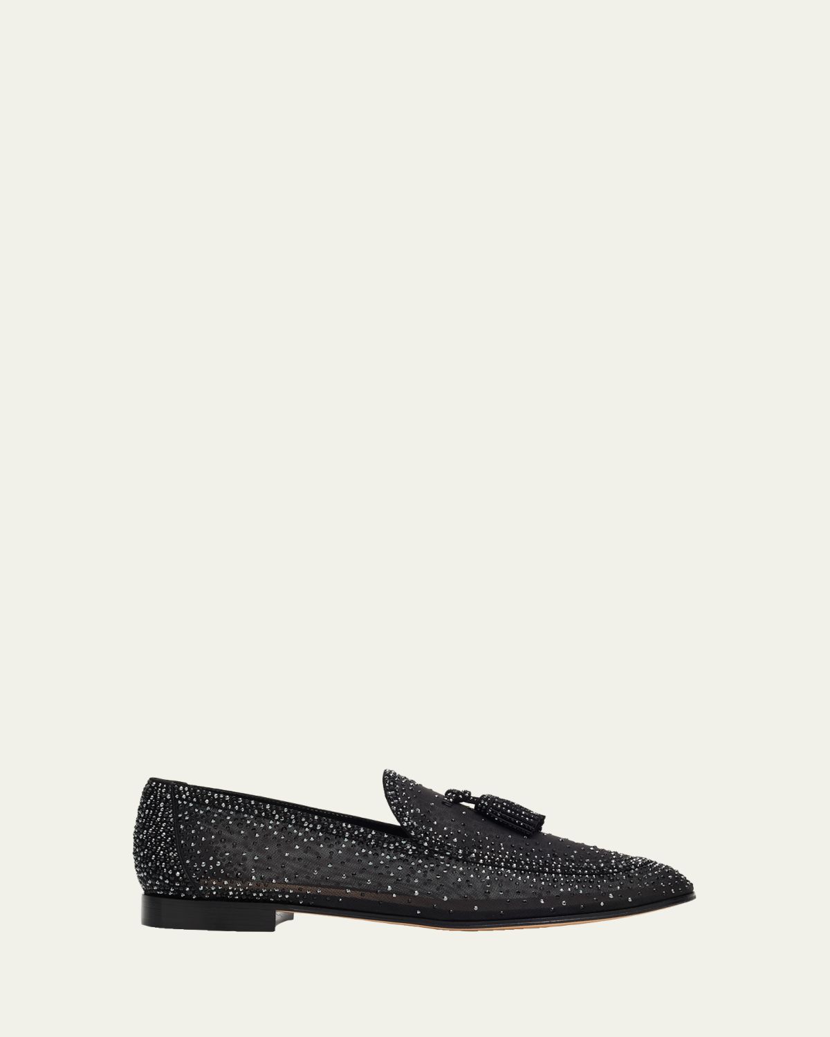 Gianvito Rossi Organza Crystal Loafers | Thumbnail 6 Gianvito Rossi Organza Crystal Loafers | Thumbnail 6