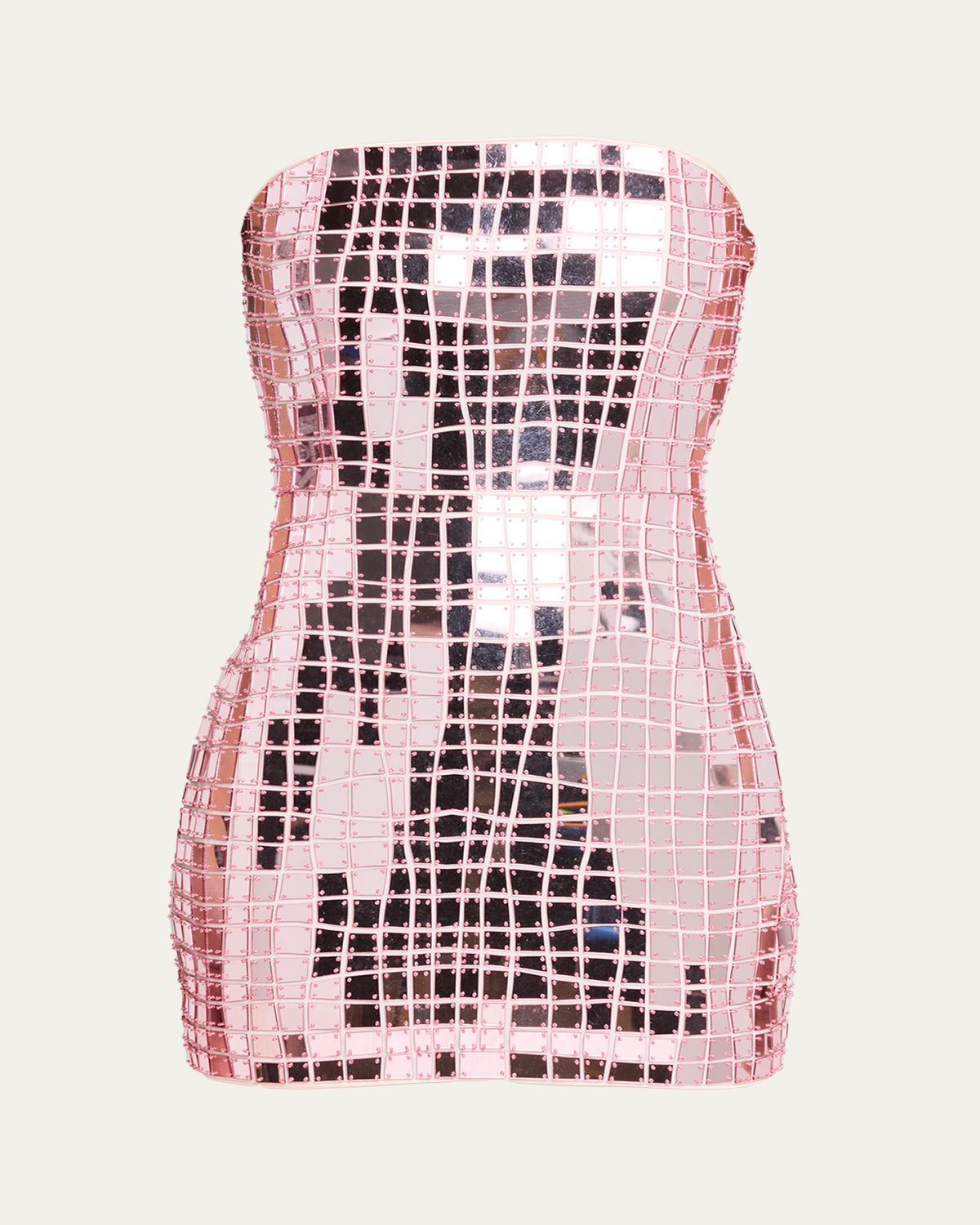 Retrofete Kaleido Strapless Mini Dress