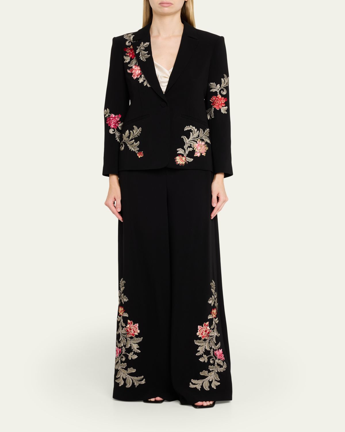 Cinq a Sept Rococo Embroidered Pants | Thumbnail 2
