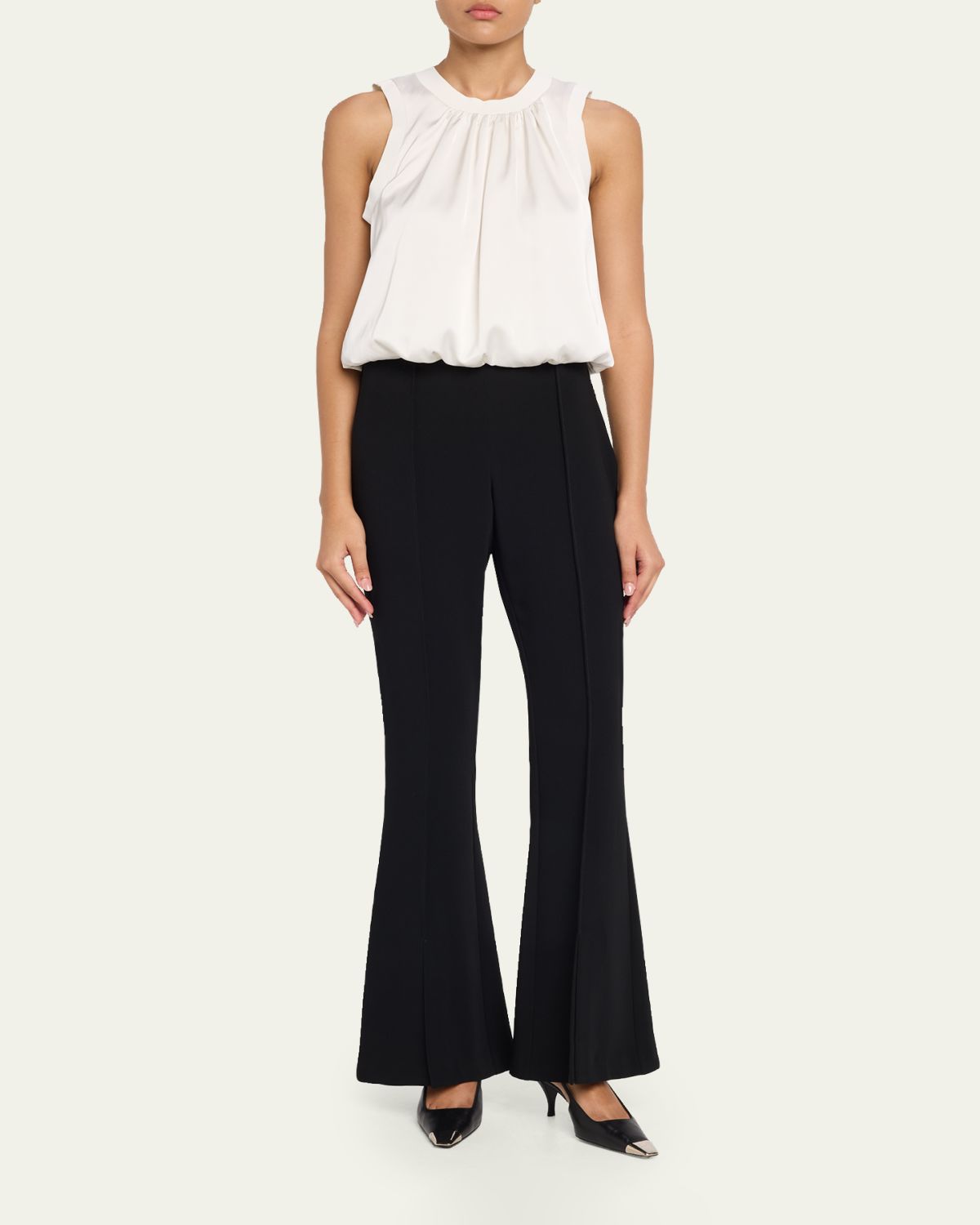 Cinq a Sept Peia Satin Bubble Top | Thumbnail 2 Cinq a Sept Peia Satin Bubble Top | Thumbnail 2