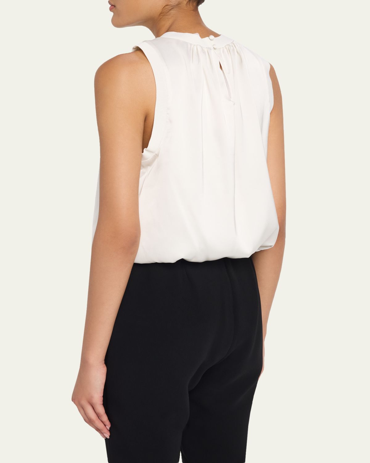 Cinq a Sept Peia Satin Bubble Top | Thumbnail 3 Cinq a Sept Peia Satin Bubble Top | Thumbnail 3