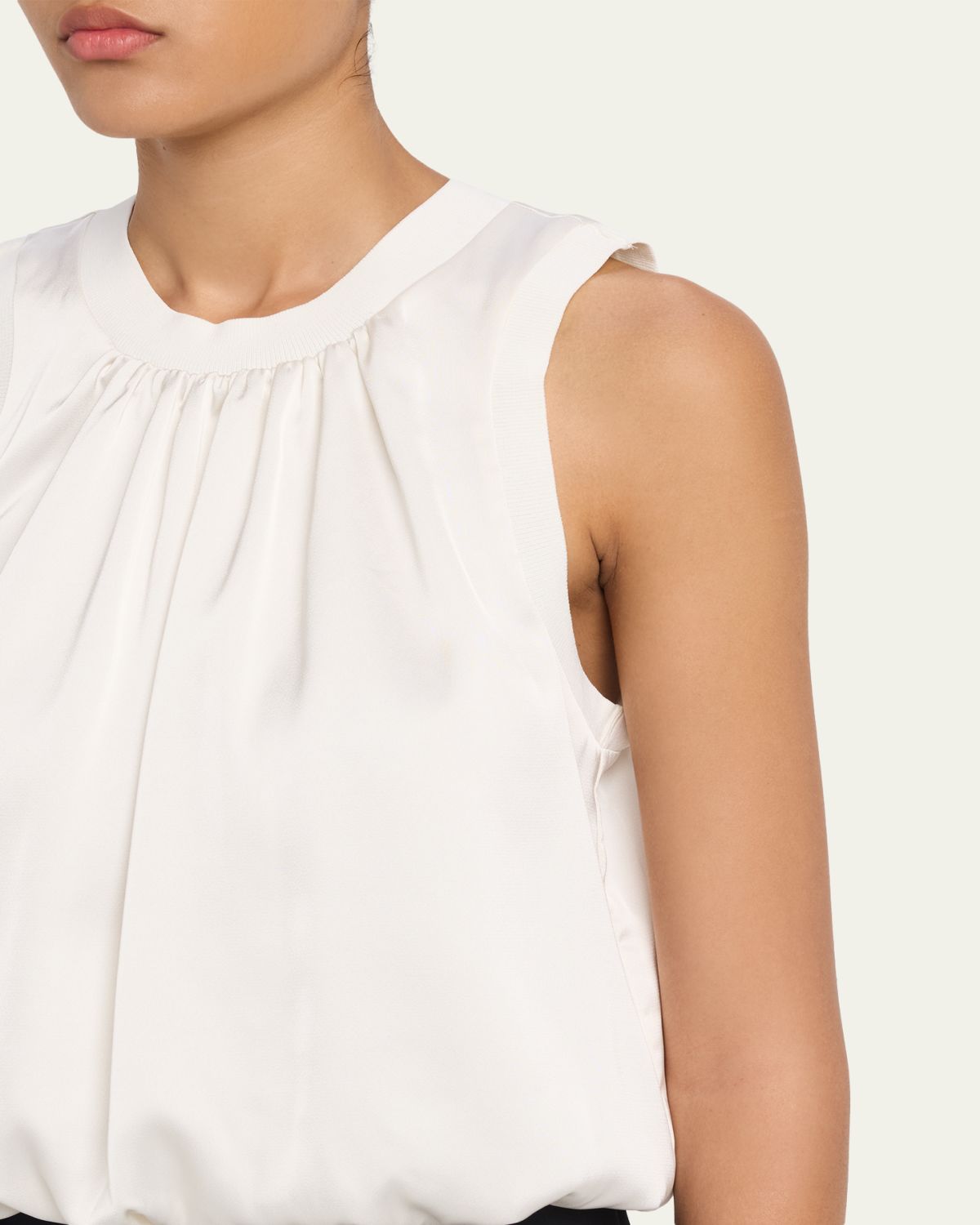 Cinq a Sept Peia Satin Bubble Top | Thumbnail 5 Cinq a Sept Peia Satin Bubble Top | Thumbnail 5