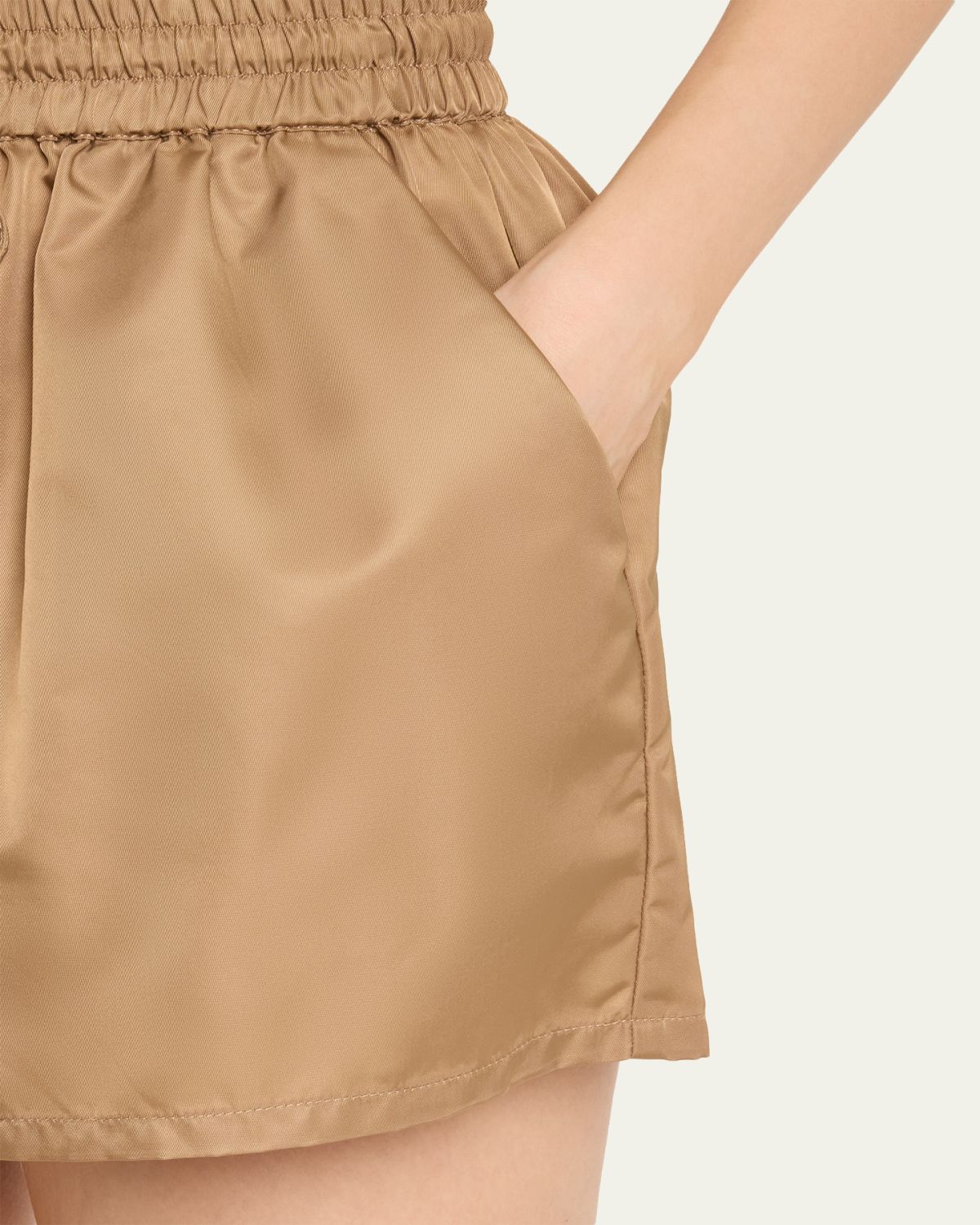 Cinq a Sept Kendra Nylon Drawstring Shorts | Thumbnail 5
