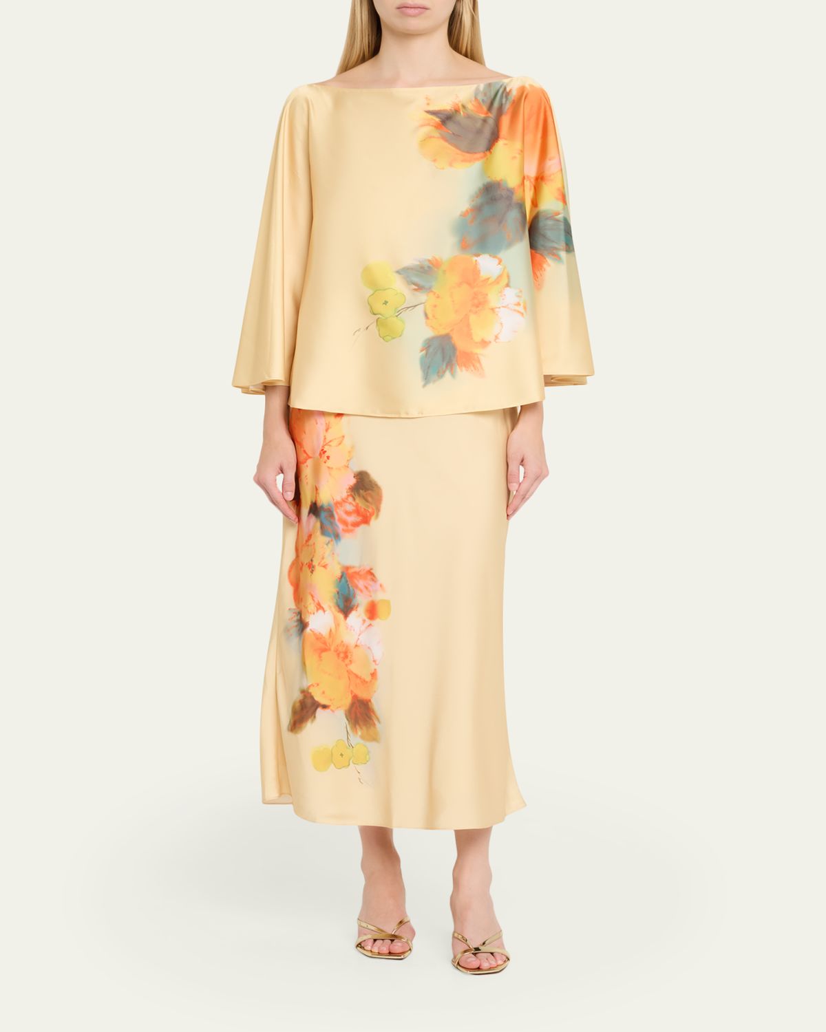 Cinq a Sept Carole Watercolor Floral Top | Thumbnail 2 Cinq a Sept Carole Watercolor Floral Top | Thumbnail 2