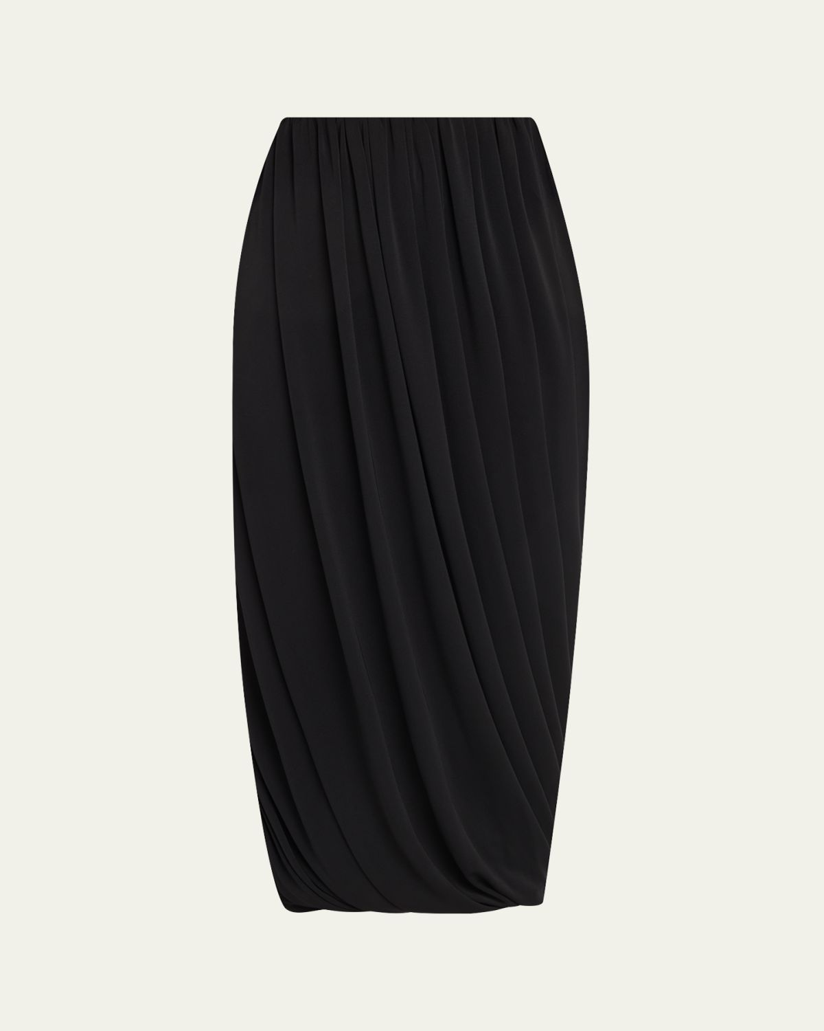 Cinq a Sept Calden Draped Midi Skirt
