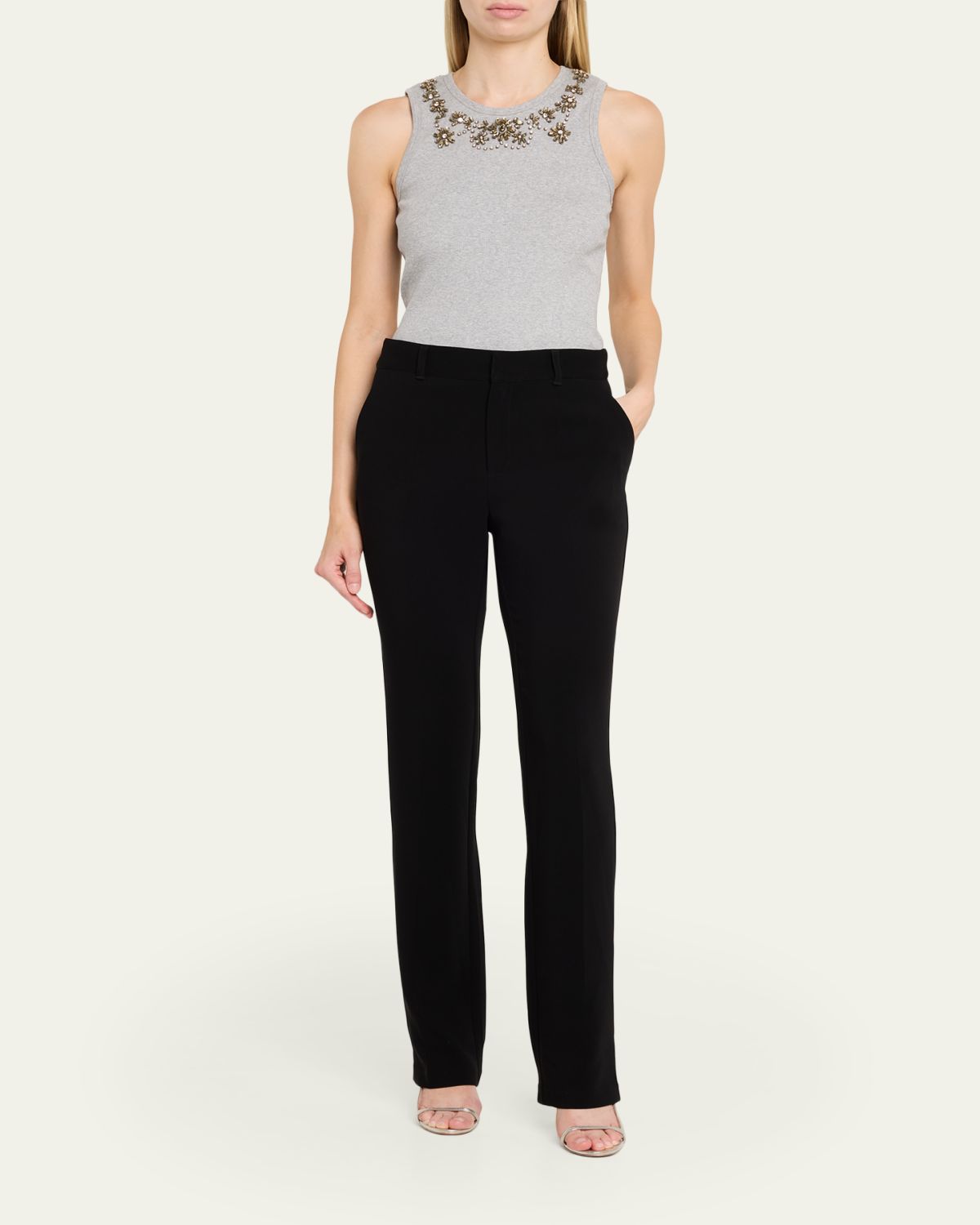 Cinq a Sept Crystal Lattice Tank Top | Thumbnail 2 Cinq a Sept Crystal Lattice Tank Top | Thumbnail 2