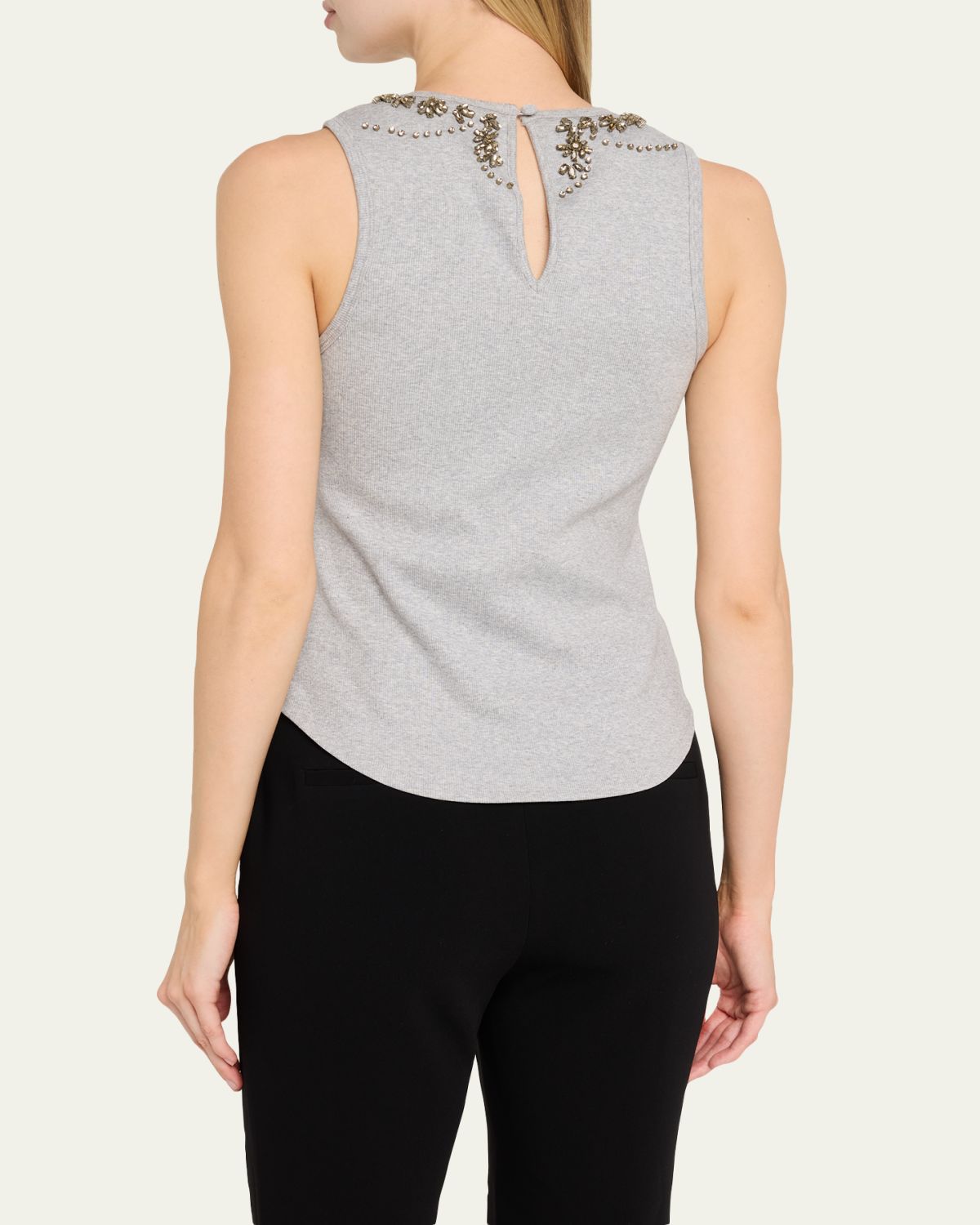 Cinq a Sept Crystal Lattice Tank Top | Thumbnail 3 Cinq a Sept Crystal Lattice Tank Top | Thumbnail 3