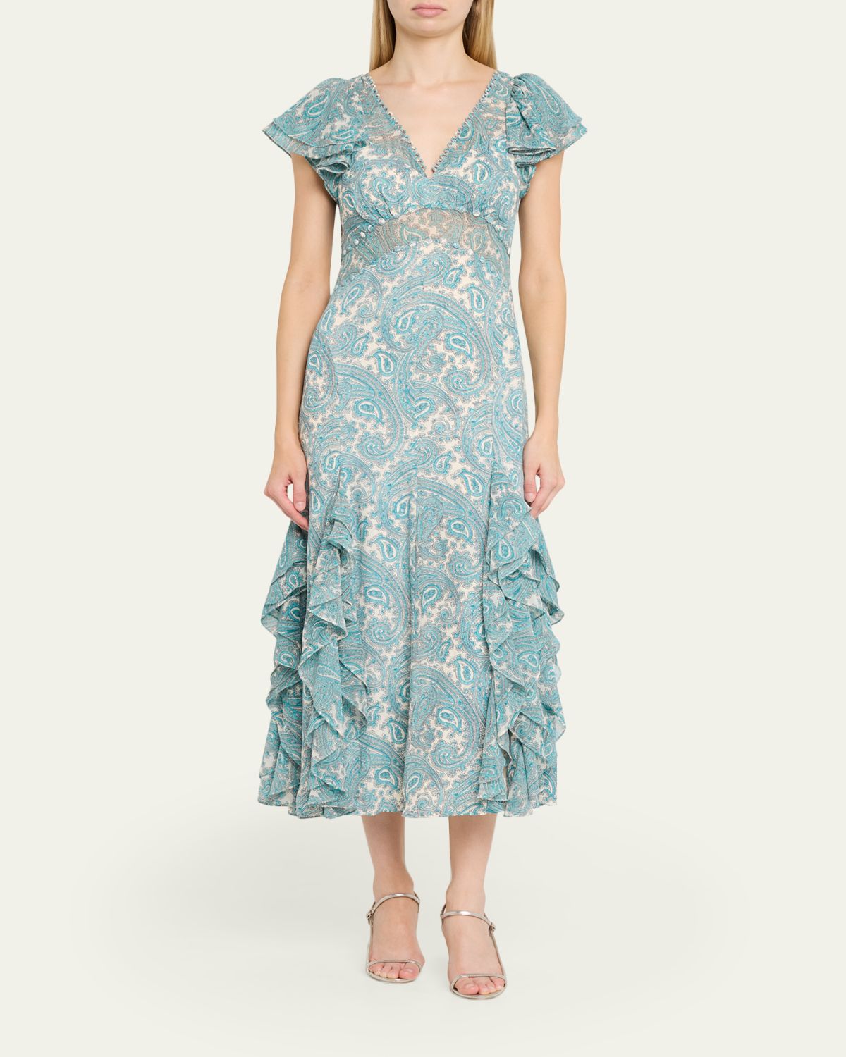 Cinq a Sept Hendrix Paisley Maxi Dress | Thumbnail 2 Cinq a Sept Hendrix Paisley Maxi Dress | Thumbnail 2