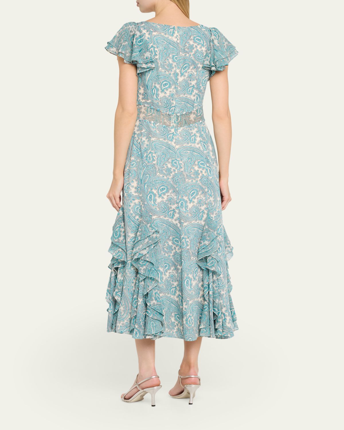 Cinq a Sept Hendrix Paisley Maxi Dress | Thumbnail 3 Cinq a Sept Hendrix Paisley Maxi Dress | Thumbnail 3