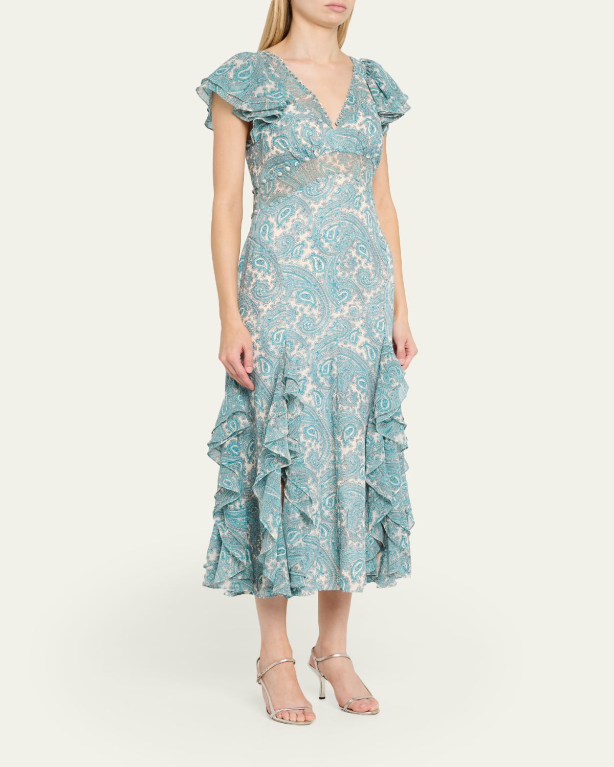Cinq a Sept Hendrix Paisley Maxi Dress | Thumbnail 4 Cinq a Sept Hendrix Paisley Maxi Dress | Thumbnail 4