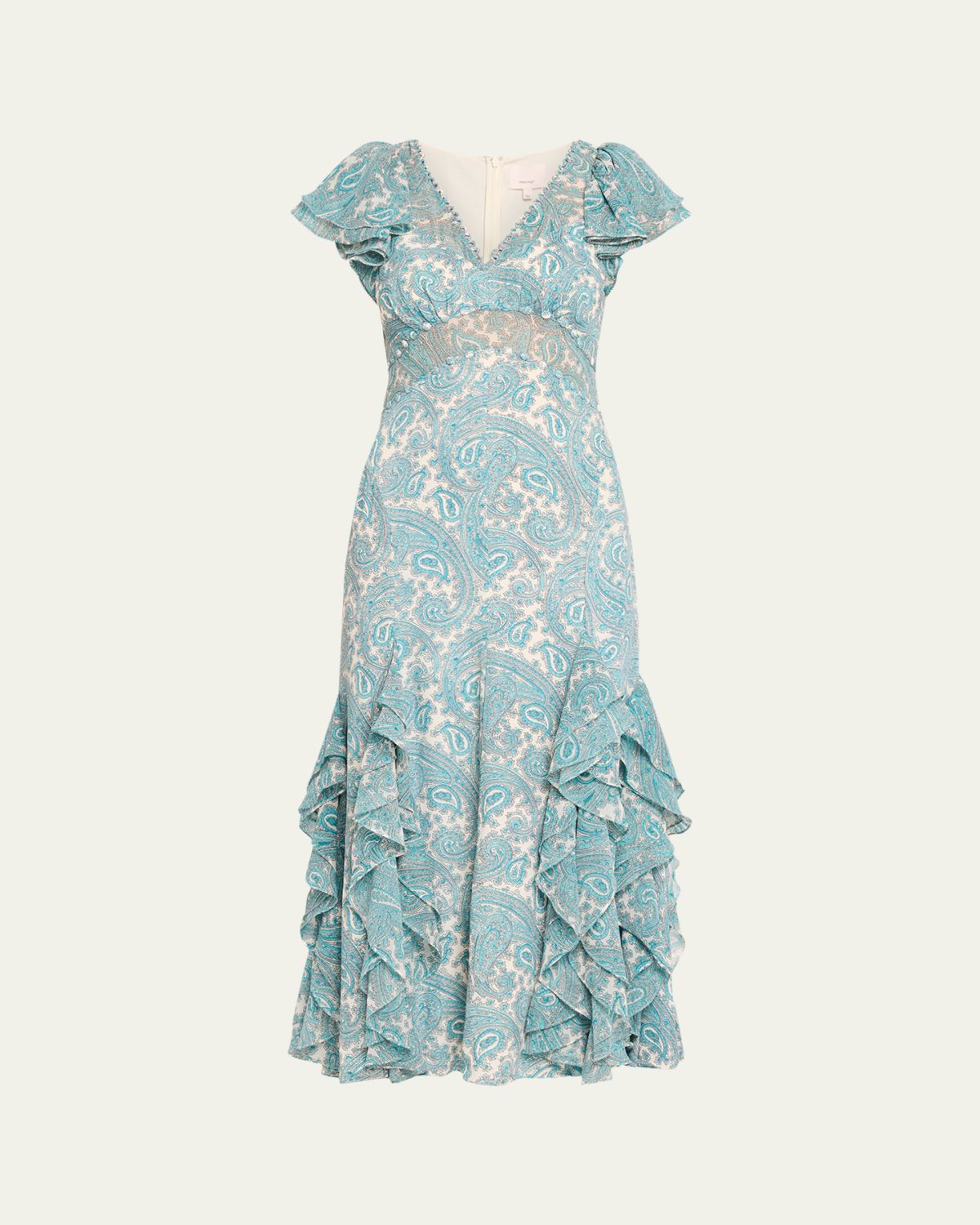 Cinq a Sept Hendrix Paisley Maxi Dress
