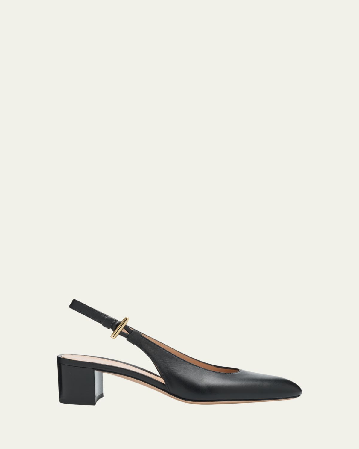 Gianvito Rossi 45mm Leather Slingback Pumps | Thumbnail 4 Gianvito Rossi 45mm Leather Slingback Pumps | Thumbnail 4