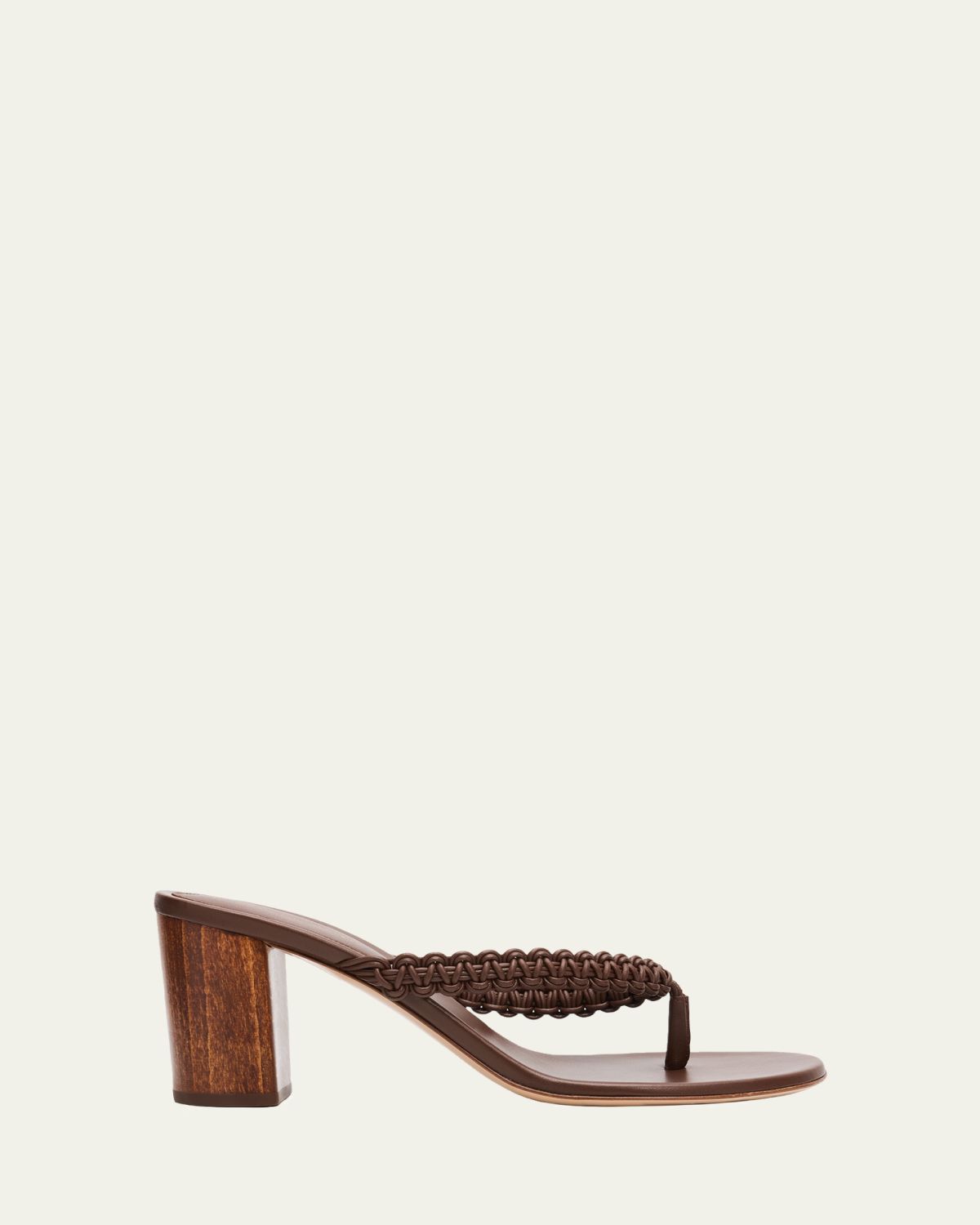 Gianvito Rossi 70mm Braided Nappa Leather Thong Sandals | Thumbnail 6 Gianvito Rossi 70mm Braided Nappa Leather Thong Sandals | Thumbnail 6