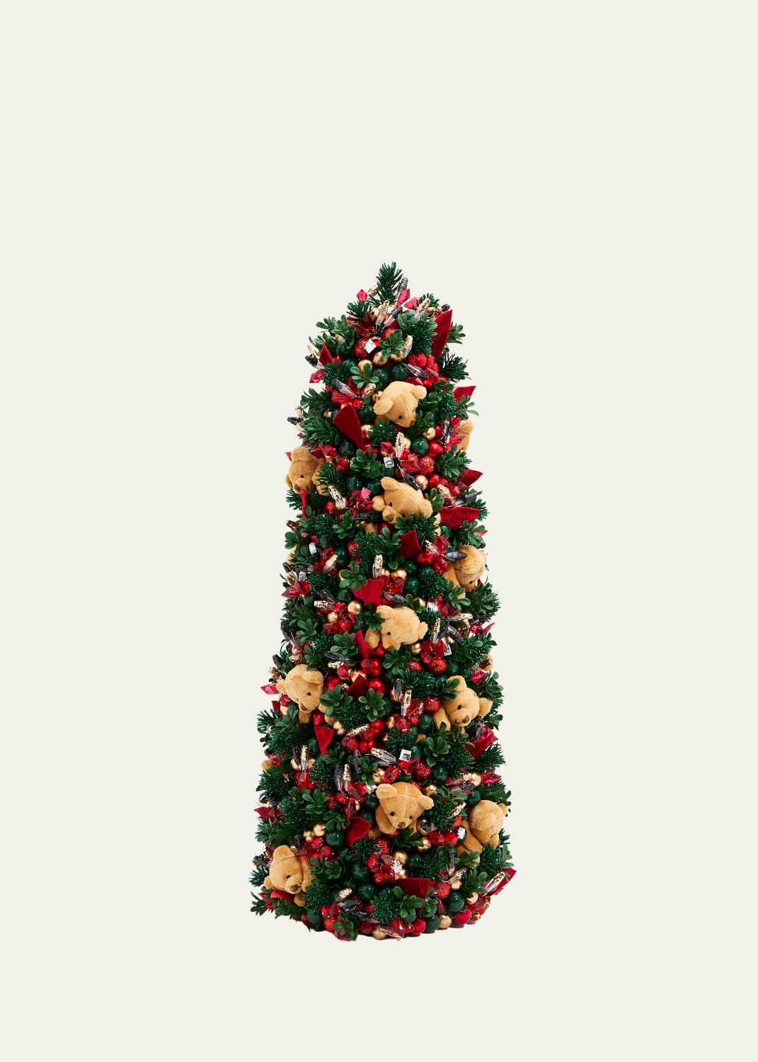 Salzburg Creations Beary Christmas 24" Tabletop Christmas Tree